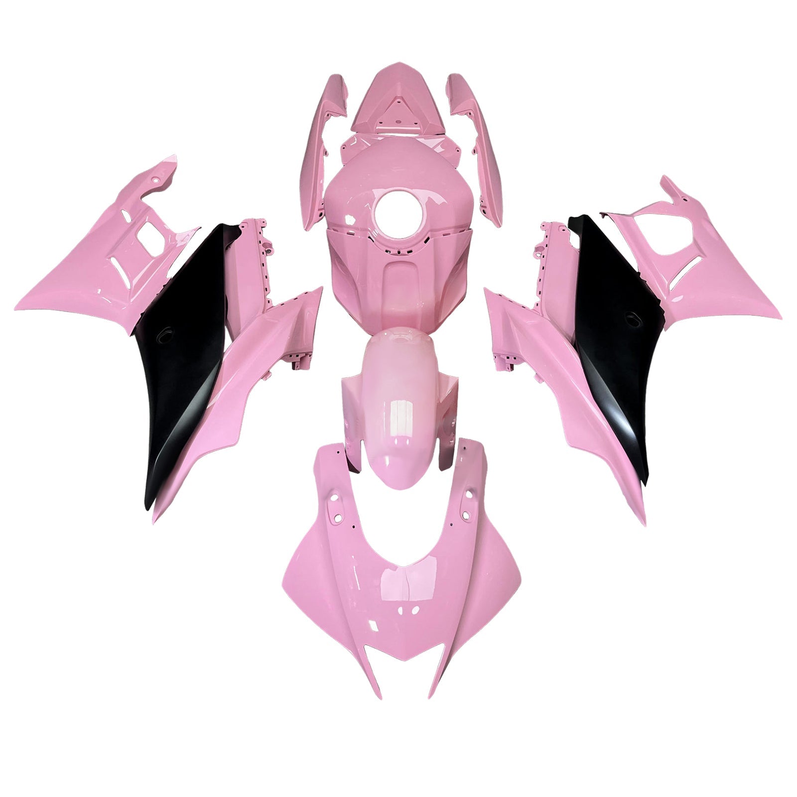 Injection Fairing Kit Bodywork Plastic ABS fit For Yamaha YZF R3 R25 2022-2024