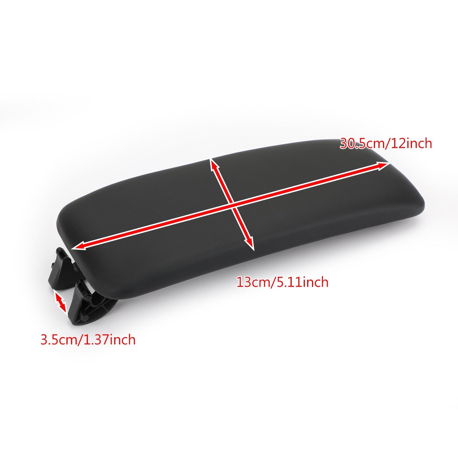 2012-2018 AUDI A1 8X1 8XK Center Console Armrest Upper For 8X0864245B 8X0864245B Black Generic
