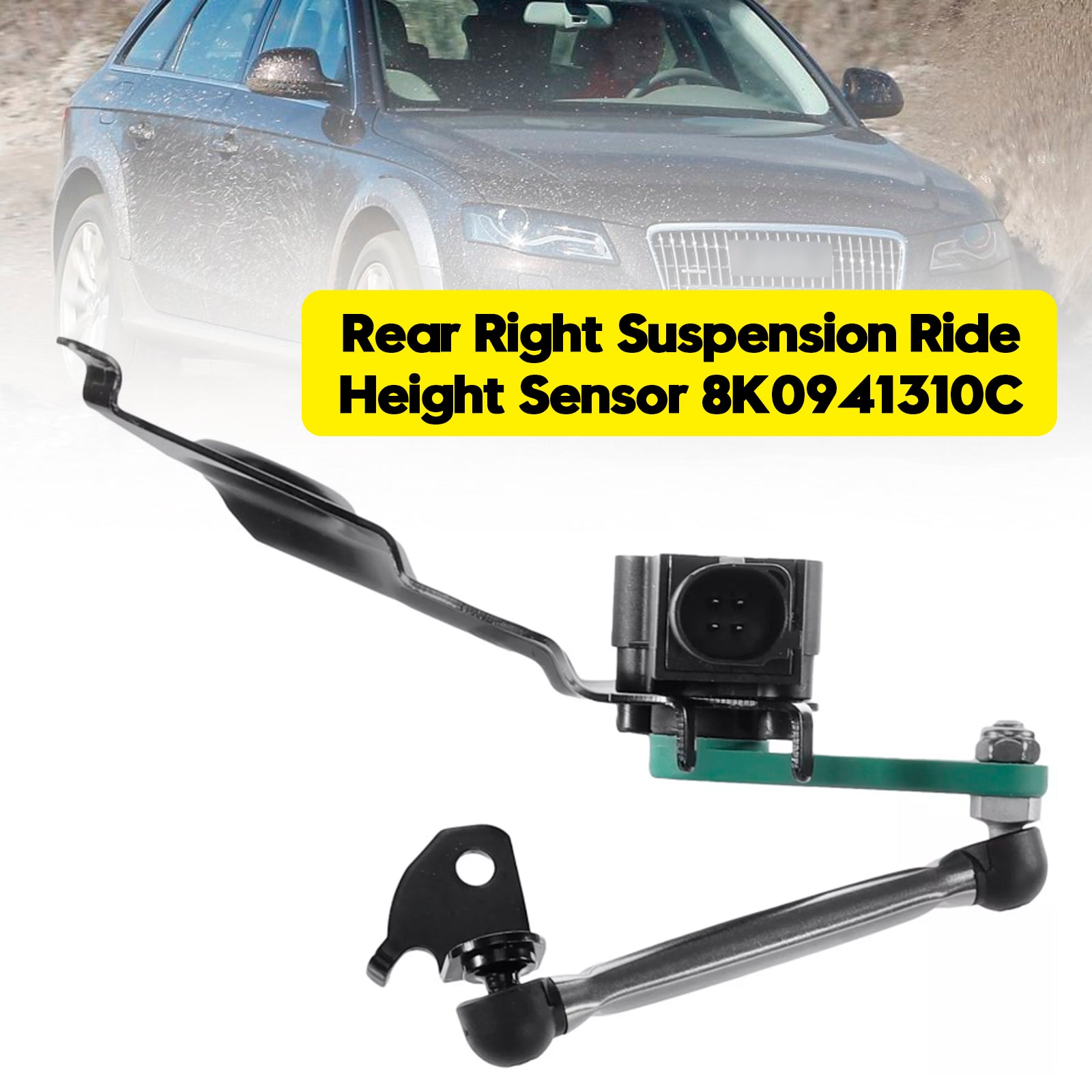 2009-2016 Audi A4 Allroad Rear Right Suspension Ride Height Sensor 8K0941310C