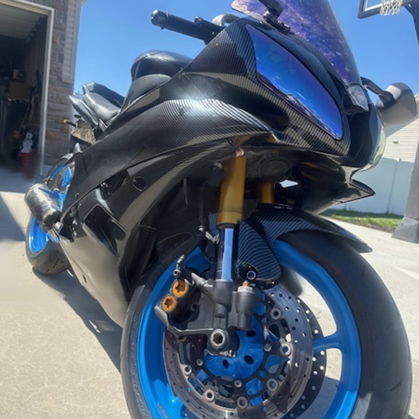 Injection Fairing Kit Bodywork Plastic ABS For Yamaha YZFR6 YZF-R6 2006-2007