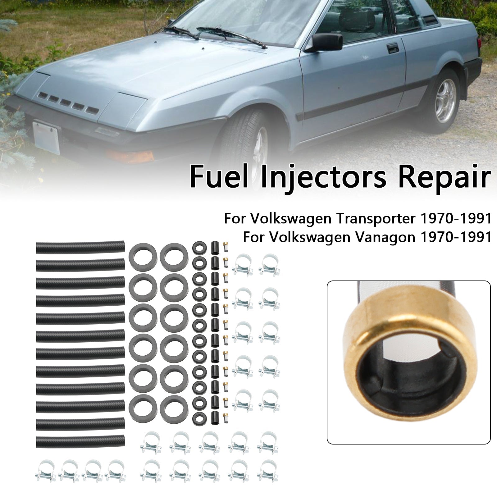 1970-1989 Subaru XT 12PCS Fuel Injector Repair Kit