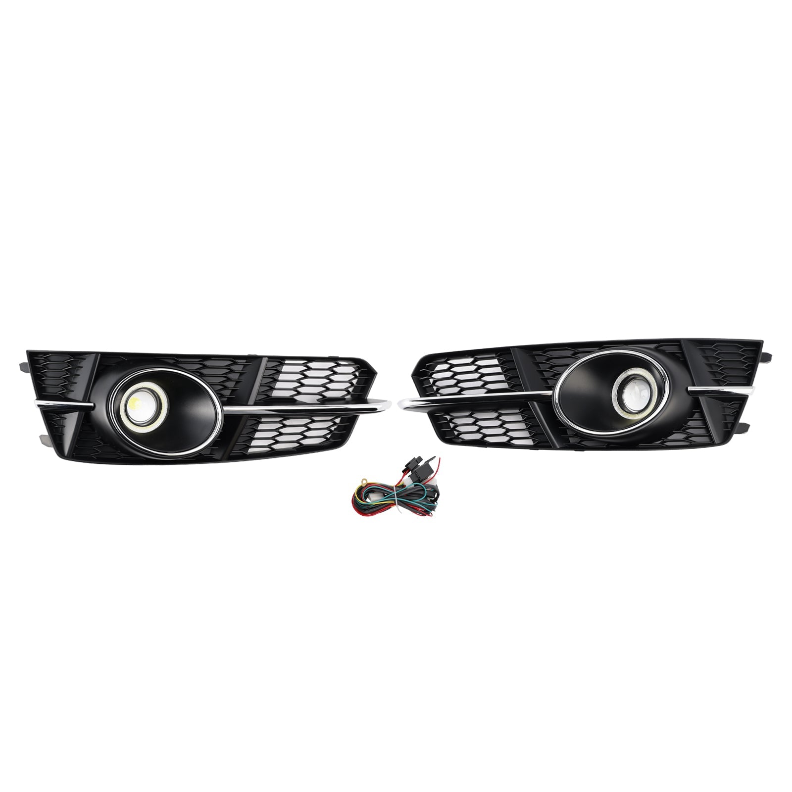 2016-2018 Audi A6 S6 Sline Fog Light Grill Cover Lamp Grille W/ Fog Light