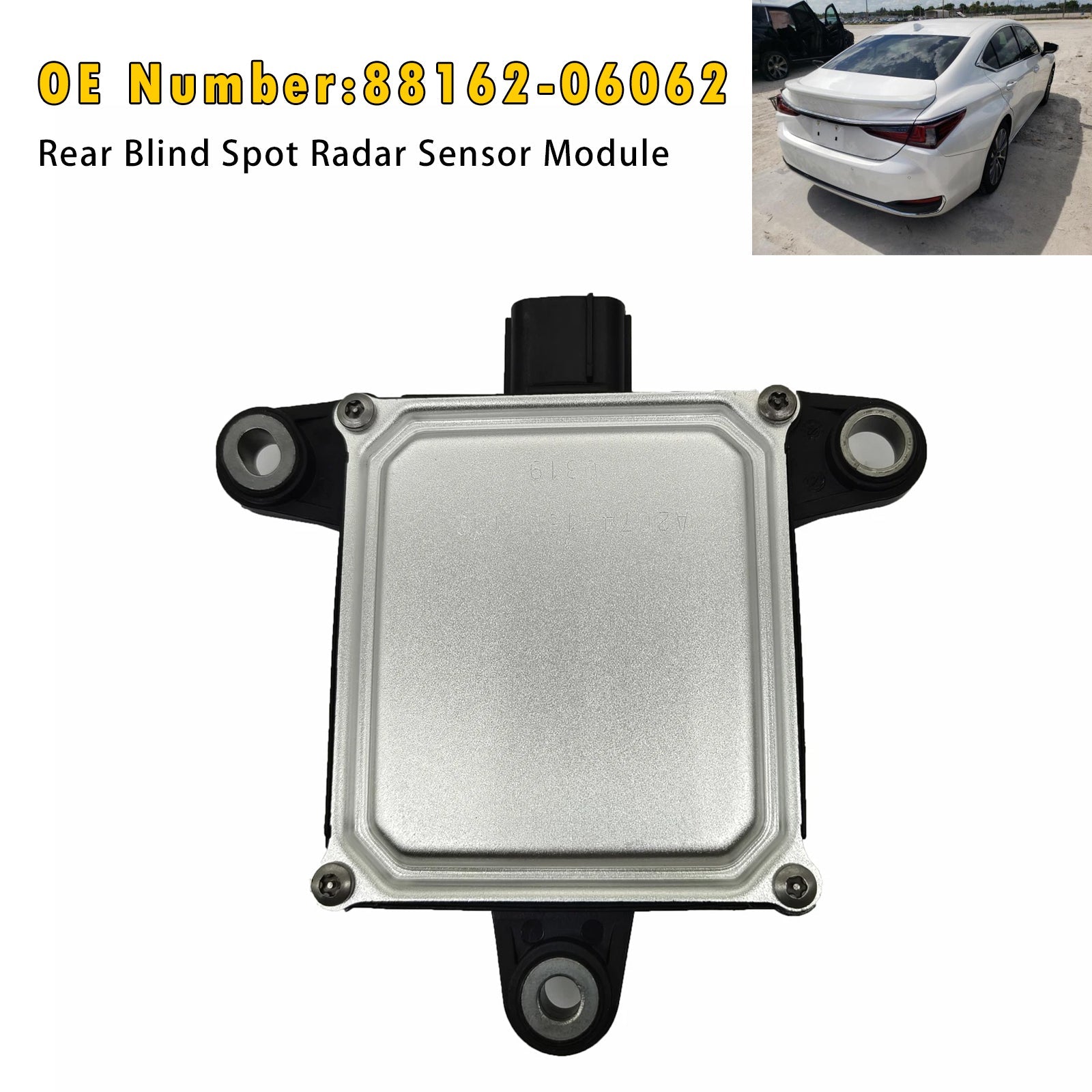 Rear Blind Spot Radar Sensor Module 88162-06062 For Lexus ES300h ES350 2019 2020