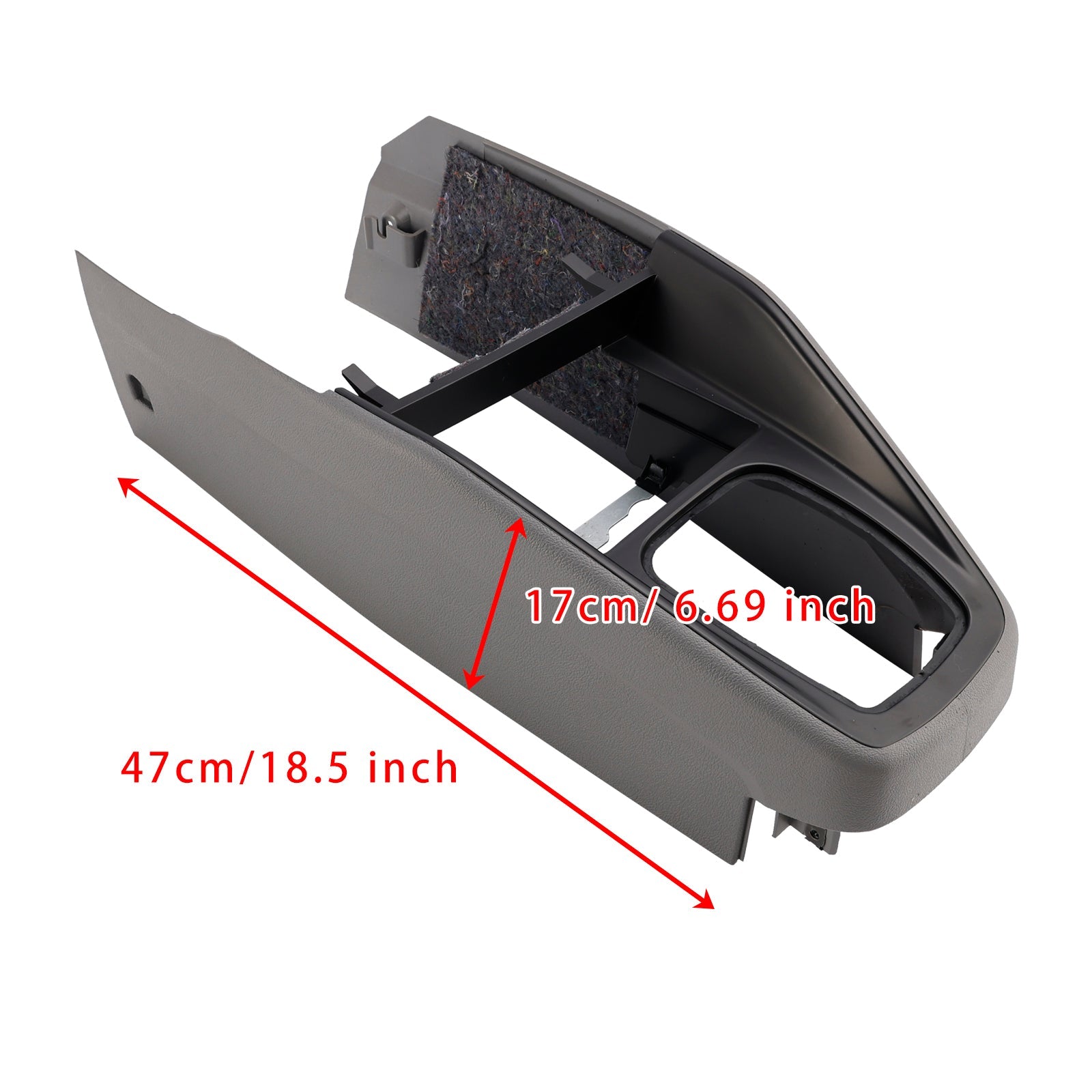 1999-2005 VW Golf Jetta Car Center Console Trim 1J1863201D Grey