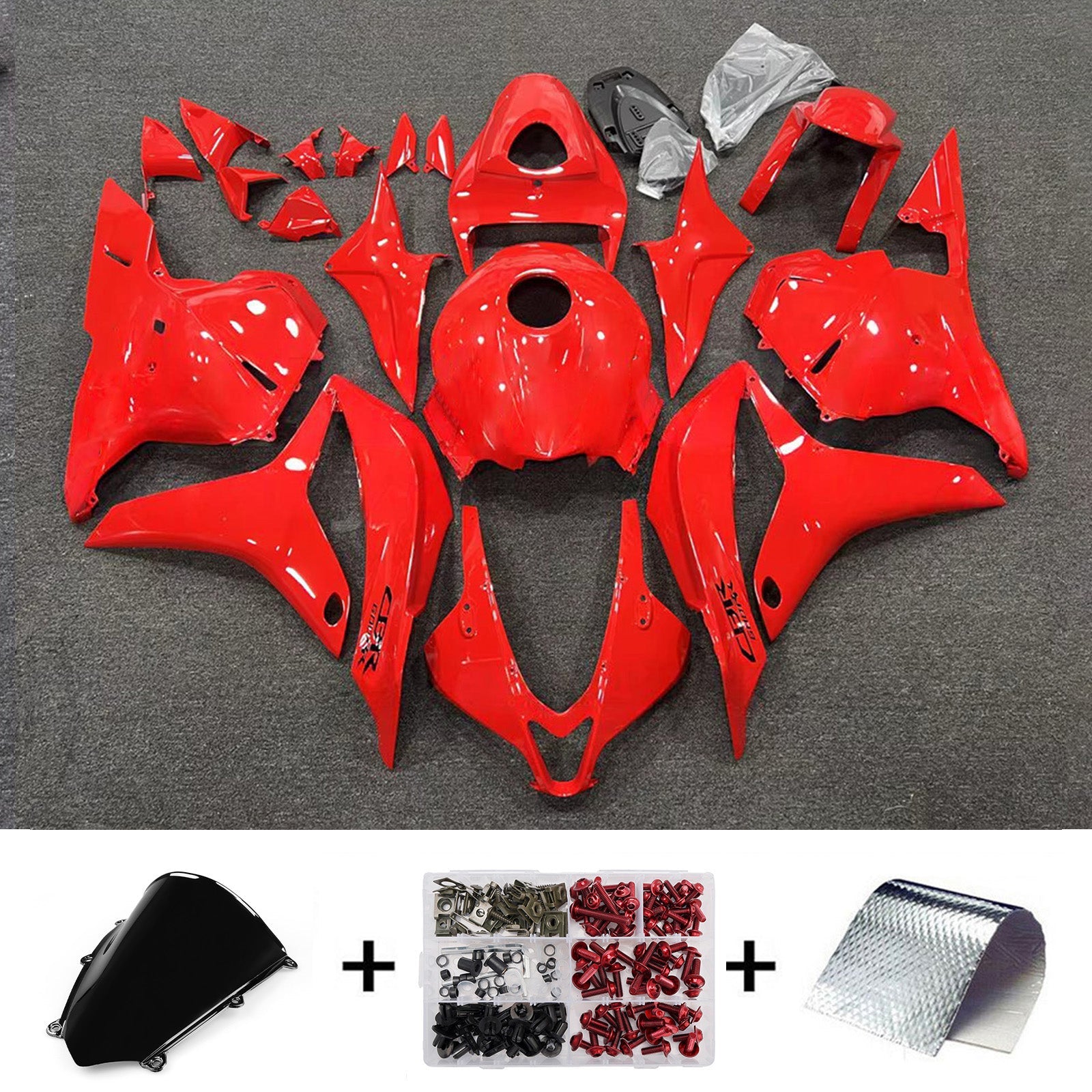 Injection Fairing Kit Bodywork Plastic ABS For Honda CBR600RR 2009-2012 F5
