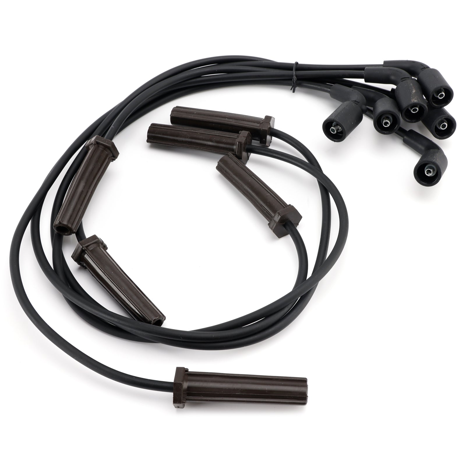 1x Ignition Coil + 6x Spark Plugs +6x Wire Pack UF434 For Chevrolet GMC Pontiac