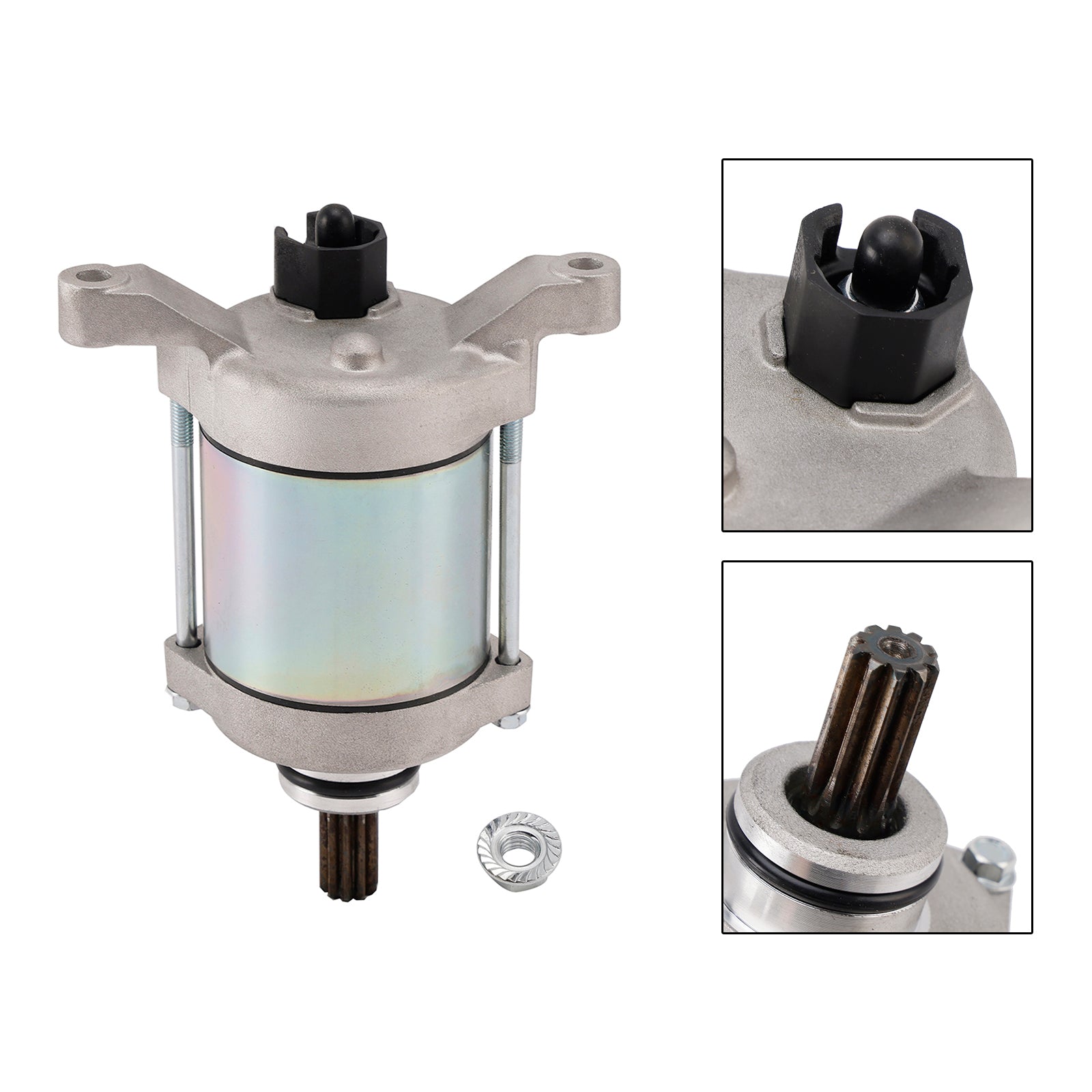 2008-2012 Suzuki LT-F400 KingQuad 400 2WD L0 Replace Starter Motor 31100-38F10 31100-38F20 Generic