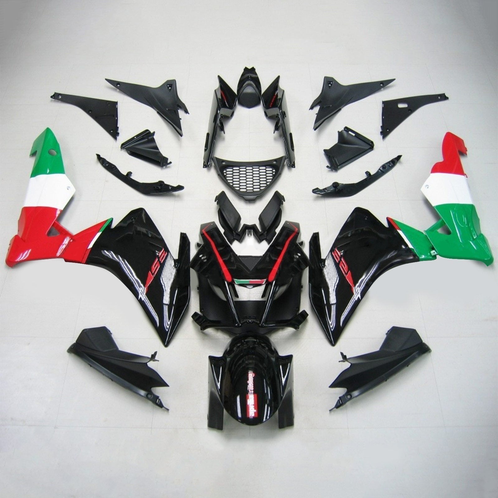 2009-2015 Aprilia RSV4 1000 Amotopart Injection Fairing Kit Bodywork Plastic ABS #103