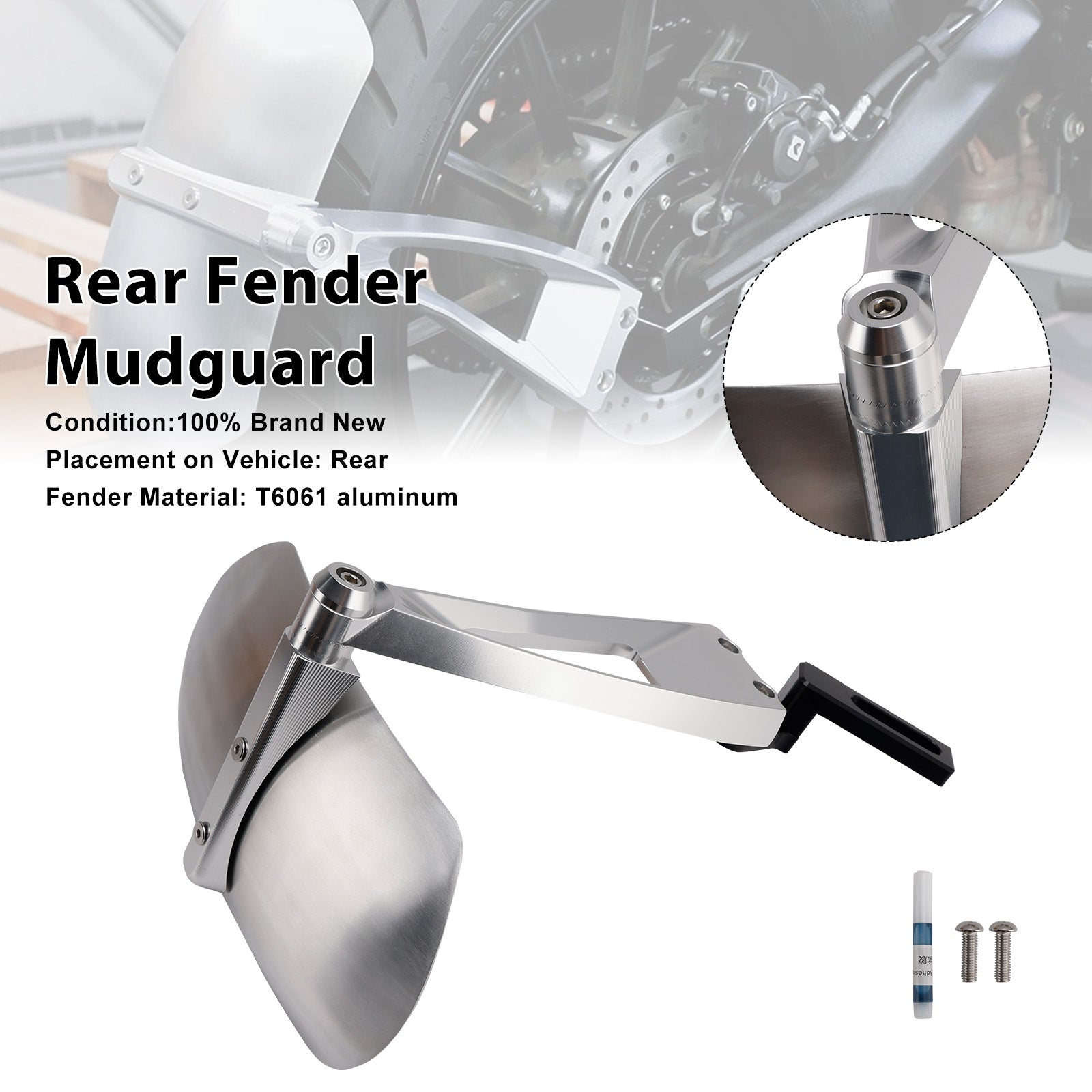 Rear Wheel Fender Mudguard For Scrambler 1200 XC XE X Street Twin 900