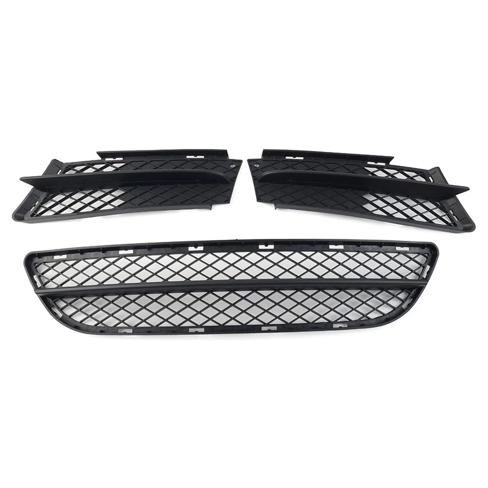 Front Bumper Lower Grille Set For BMW 3 Series E90 E91 2006-2008 51117134074