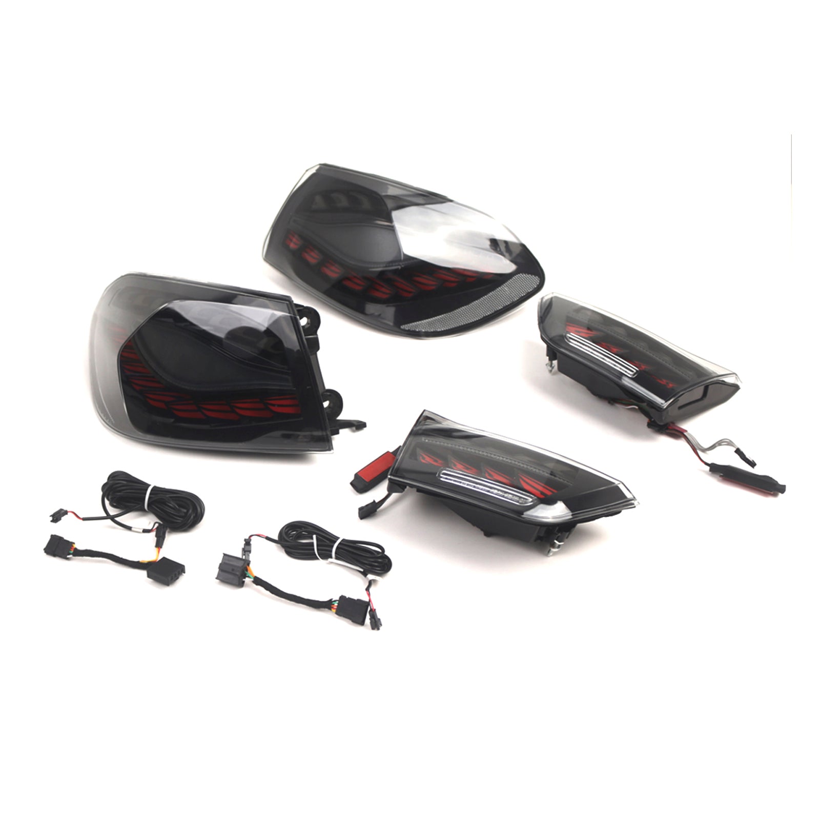 2014-2020 BMW M4 F82 F83 ( Sedan / Coupe / Convertible)L&R Smoked LED Tail Lights Rear Lamp Assembly 63217296100 63217296099