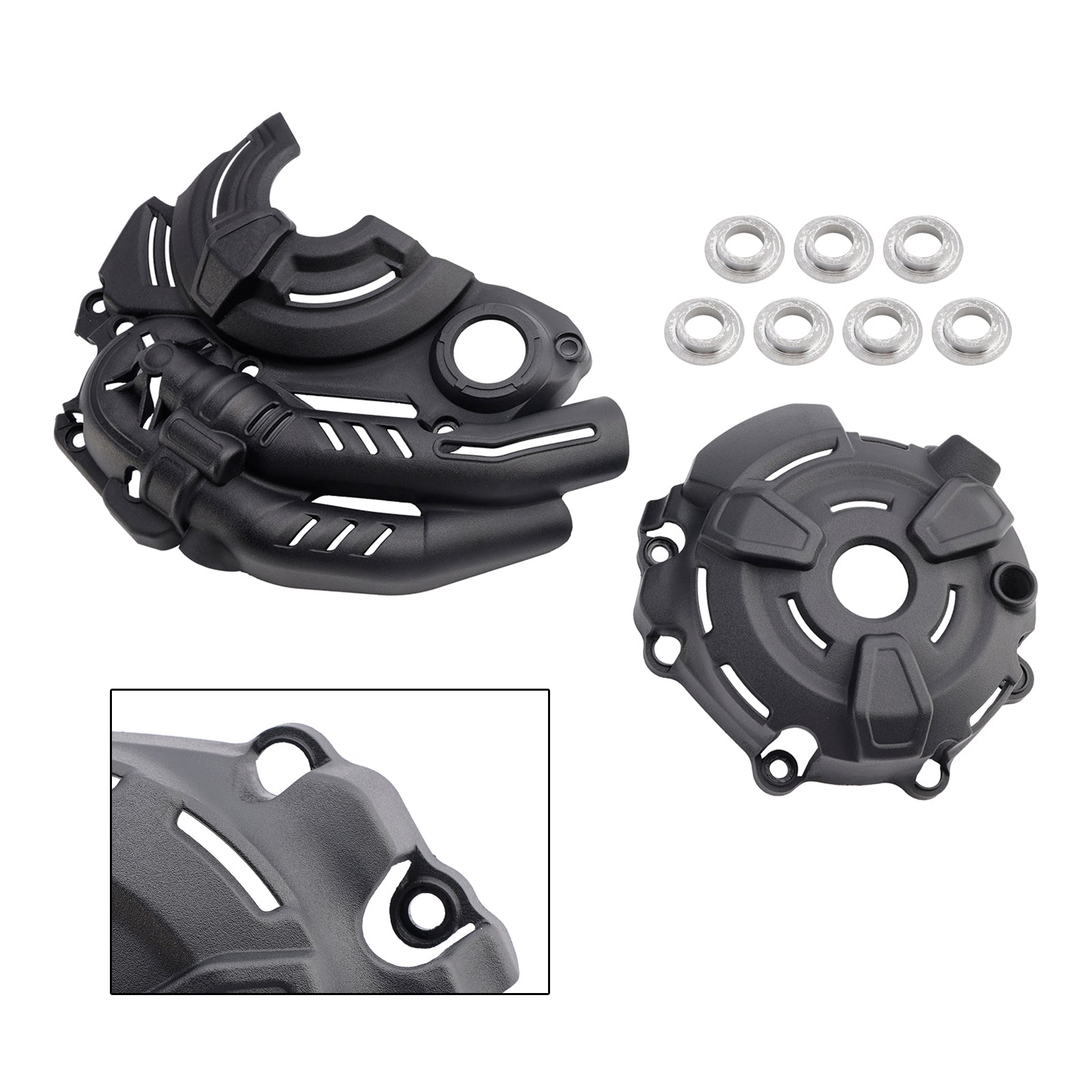 2019-2024 YAMAHA Tracer 7 Engine Guards Protective Engine Housing Black