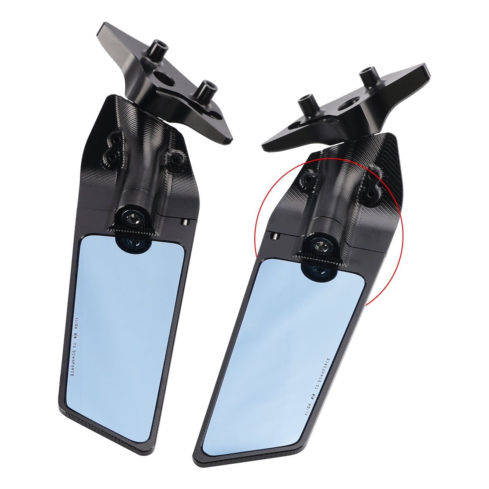 2020-2025 BMW S1000RR CNC Aluminum Winglet Mirror Wing Mirror