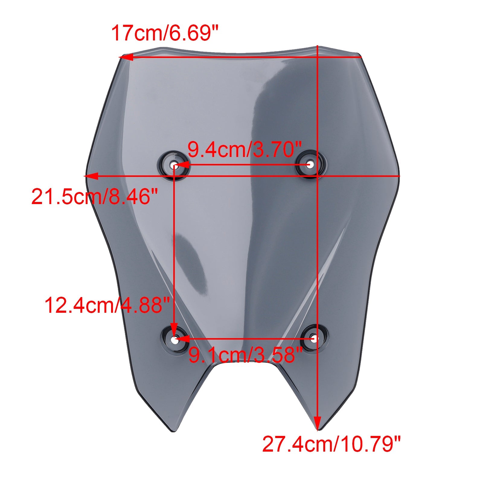 2025- KAWASAKI Z900 Windshield Windscreen