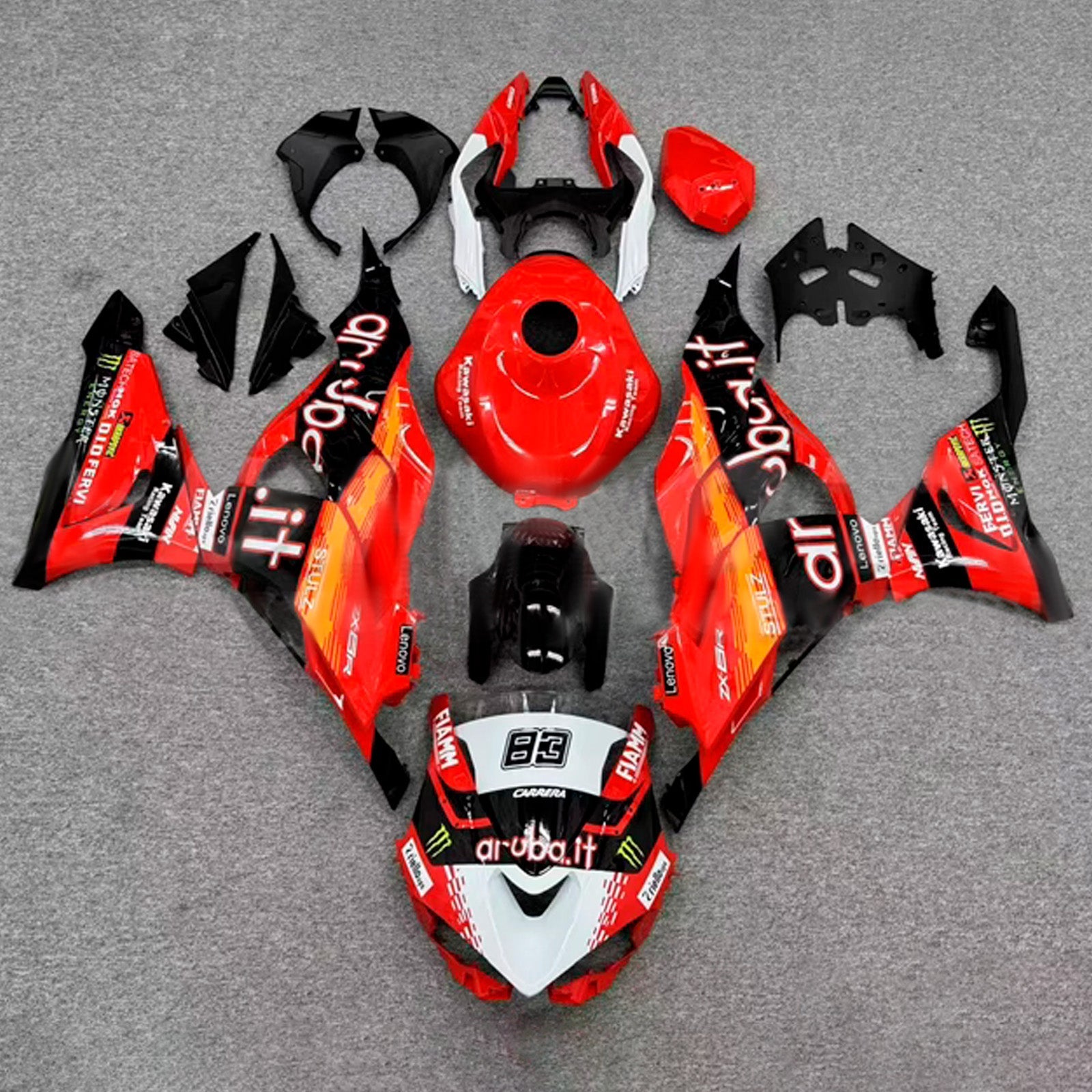 Injection Fairing Kit Bodywork Plastic ABS fit For Kawasaki ZX-6R 2024-2025