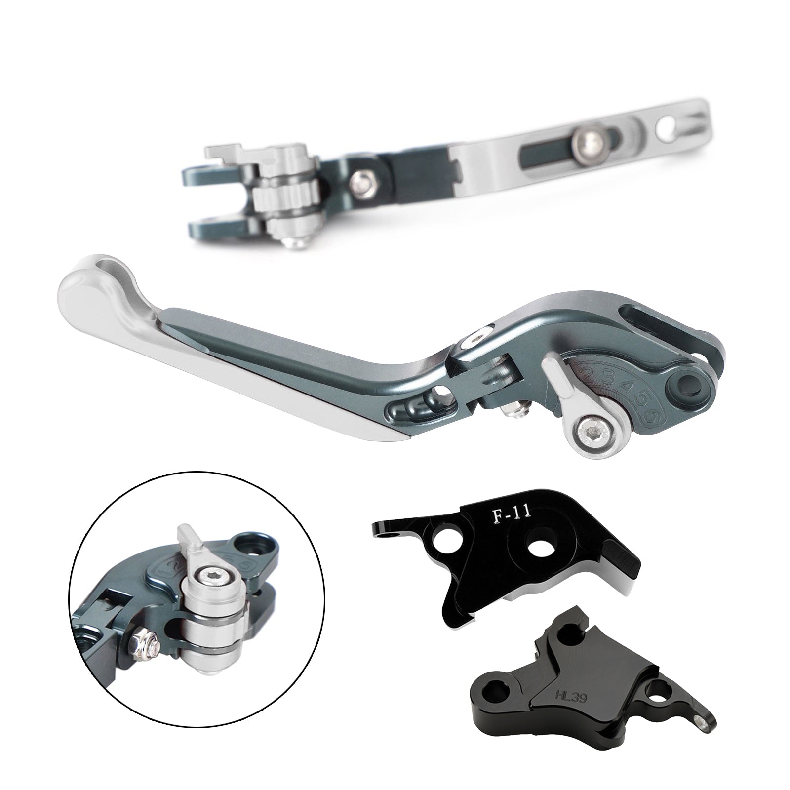 2021-2022 CFMOTO 700CL-X Sport Adjustable Clutch Brake Lever