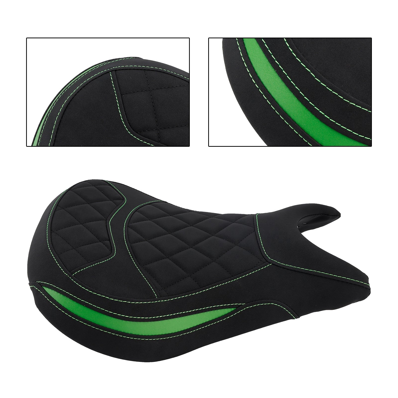 2024-2025 Kawasaki Eliminator 500 Lower Front Driver Raider Seat Pillion Black