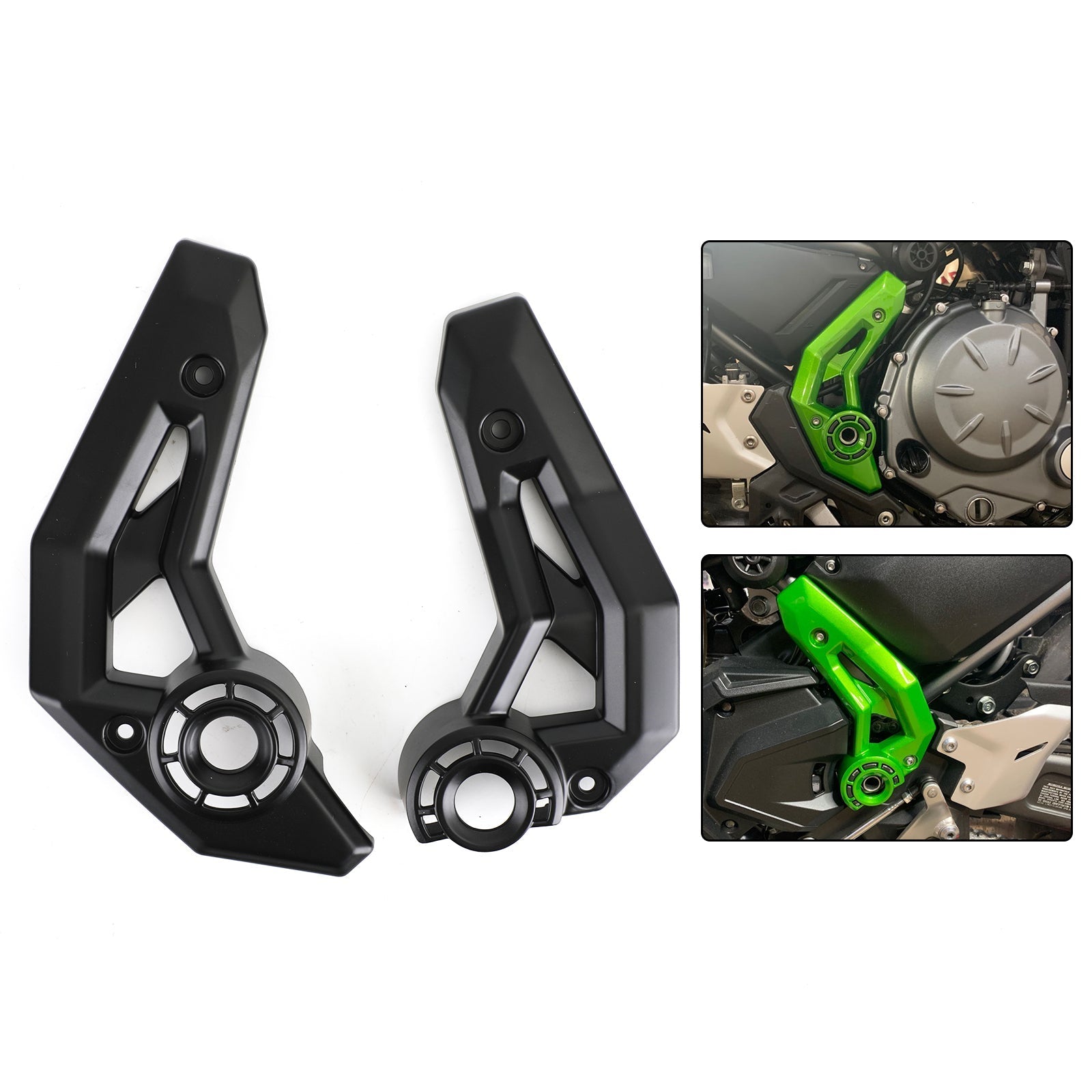 2017-2020 Kawasaki Z650 Ninja 650 Motorcycle Frame Side Cover Guard Fairing Generic