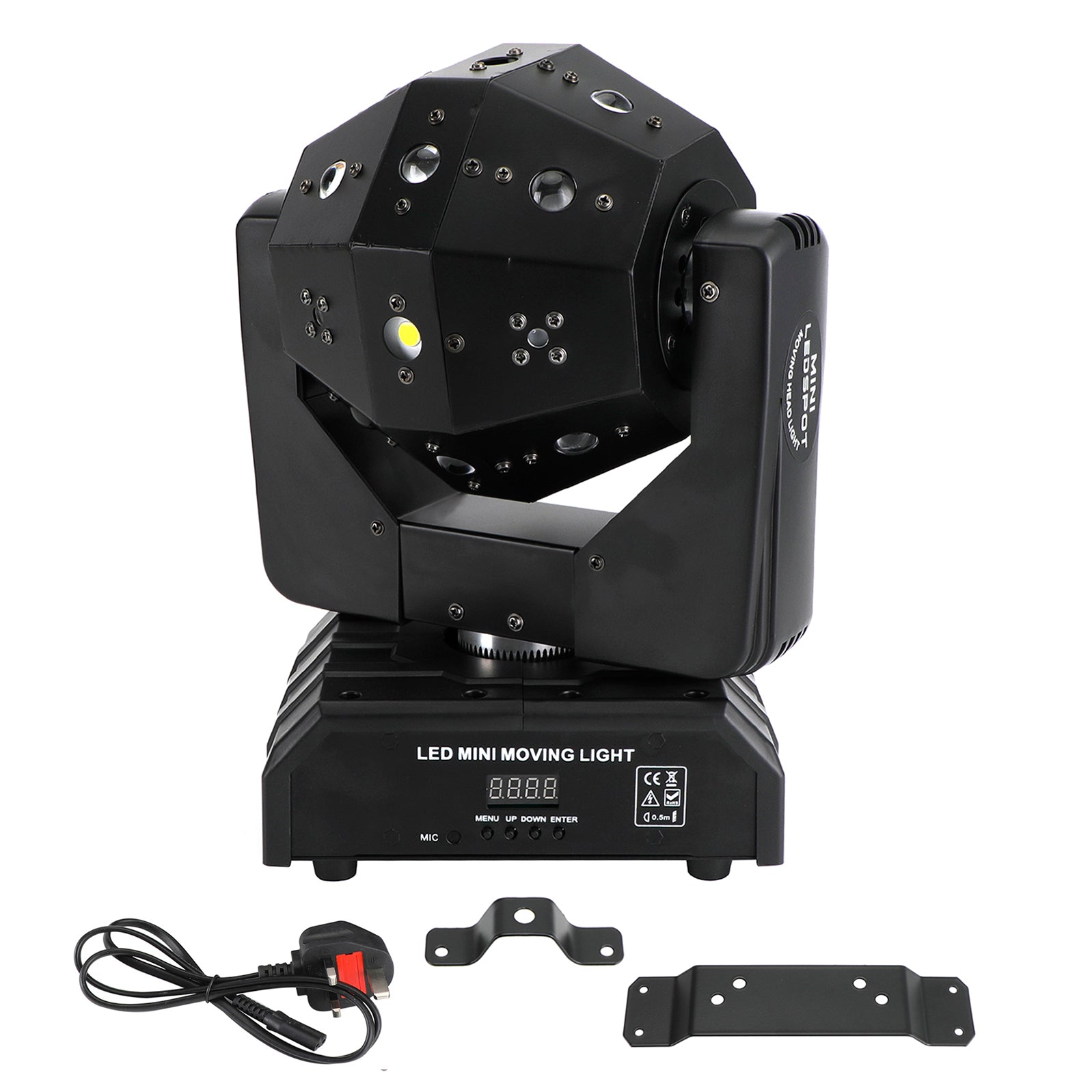 RGBW 3In1 LED Laser Moving Head Stage Light DMX DJ Disco Party Effect Lighting