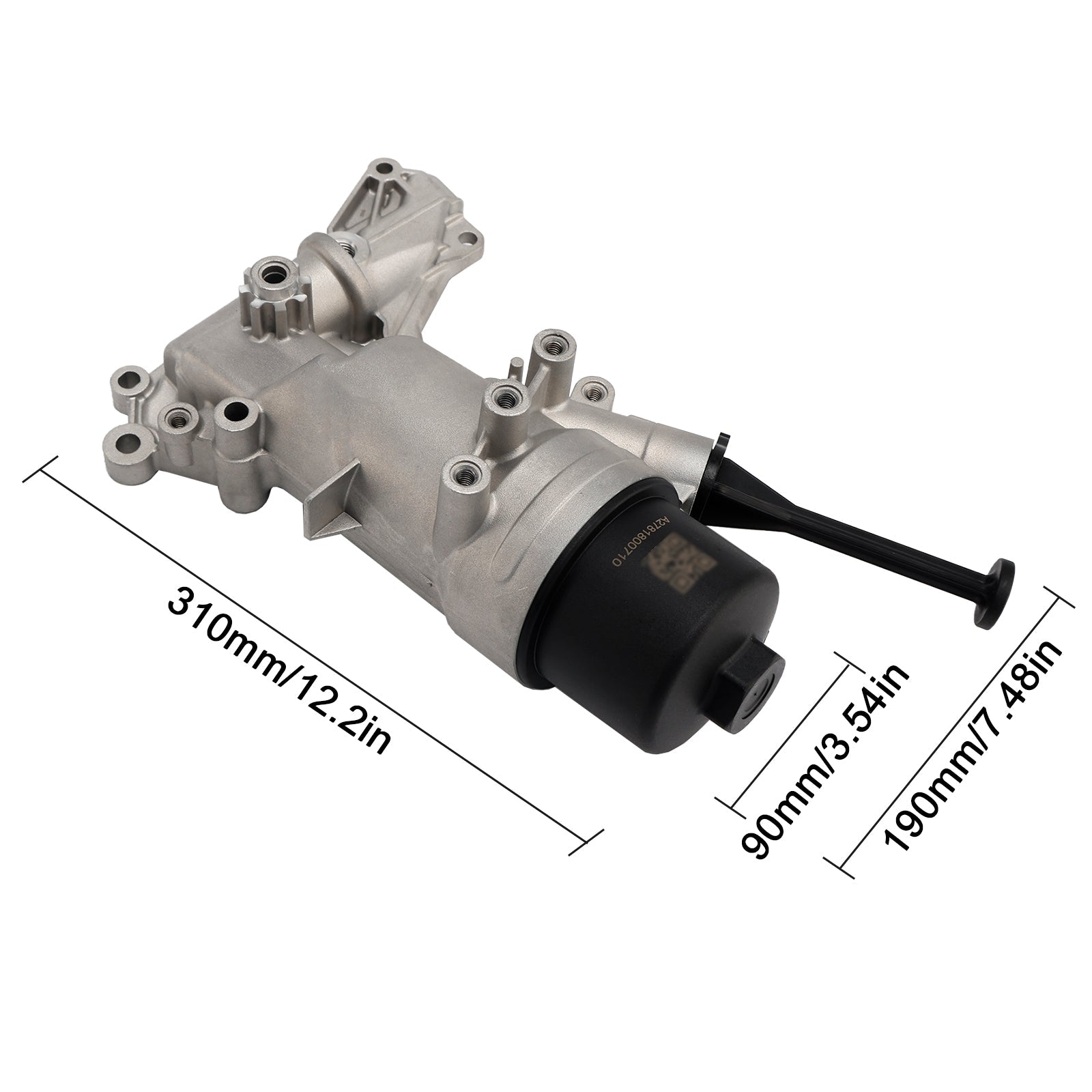 2014-2016 Mercedes-Benz E63 AMG S W212/S212 Engine Oil Filter Housing 2781800710 2781800009
