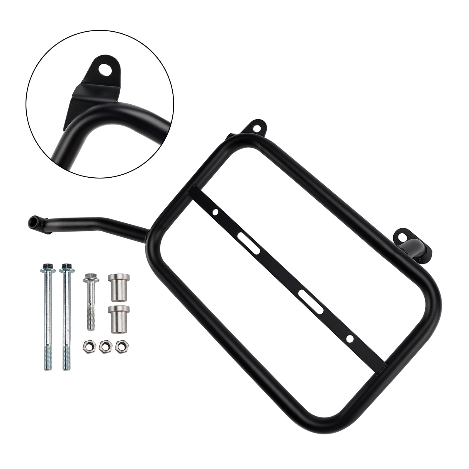 2024-2025 Himalayan 450 Luggage Rack Side Saddle Bag Mount Bracket Left