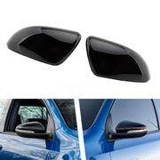 2009-2013 VOLKSWAGEN GOLF MK6 HATCHBACK 2pcs Gloss Black Door Wing Mirror Cover Caps Casing 5K0857538 5K0857537