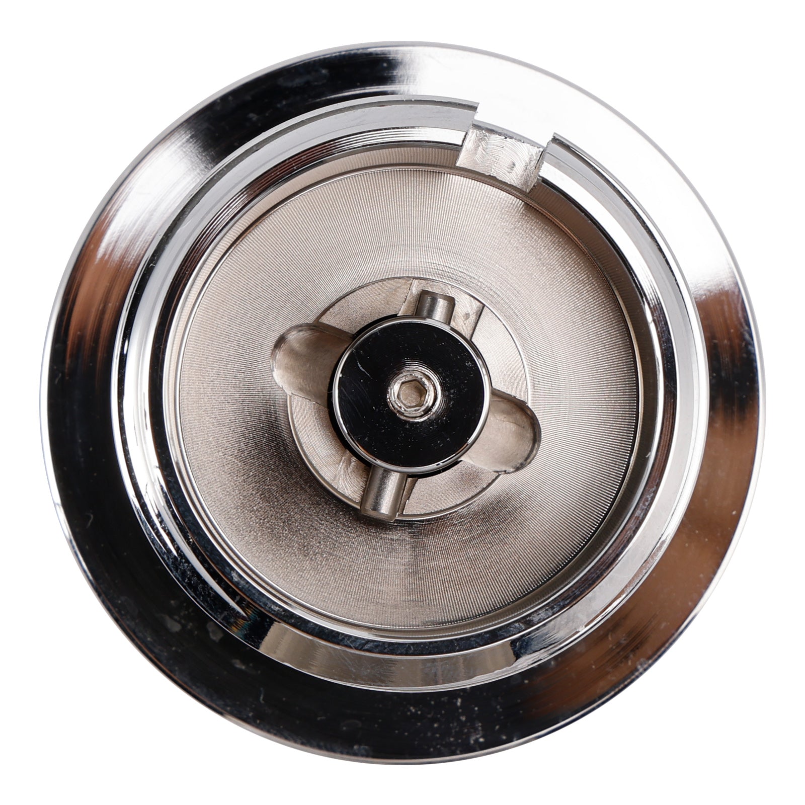 Chrome Billet Aluminum Pop Up Screw In Gas Cap For Sportster Softail Dyna 82-19