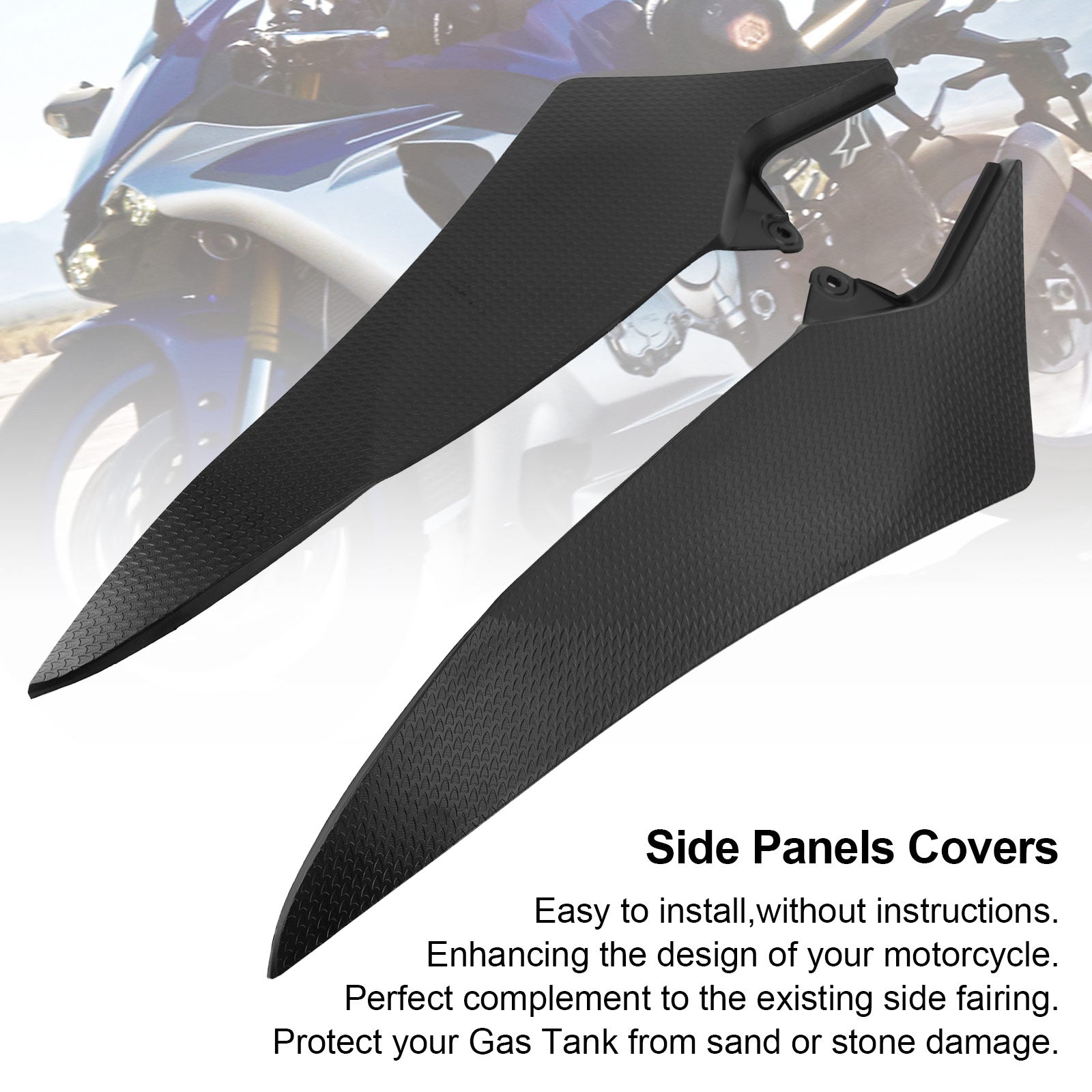 2009-2015 Yamaha YZF R1 Gas Tank Side Trim Cover Panel Fairing Cowl