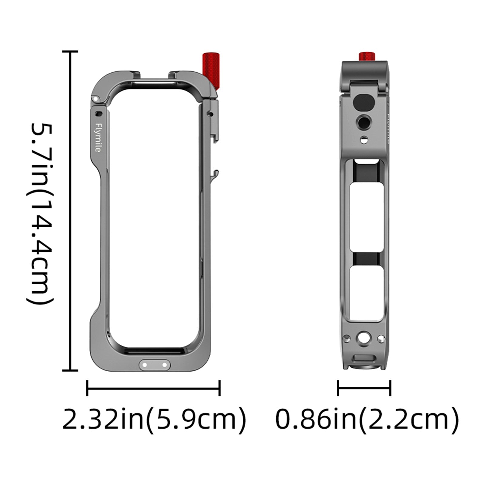 Camera Accessories Protective Frame Case With Lens Cover Kit For Insta360 X5