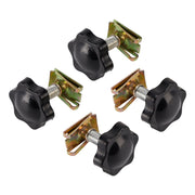 4x Saddlebag Lock Mounting Bolts Theft Deterrent Fastener Kit For Touring 93-18