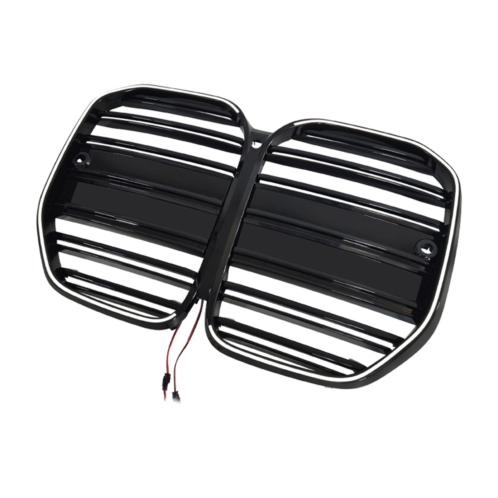 2020-2025 Fit BMW 4 Series G22 G23 G82 W/O ACC M4-Style Front Bumper Grille Grill