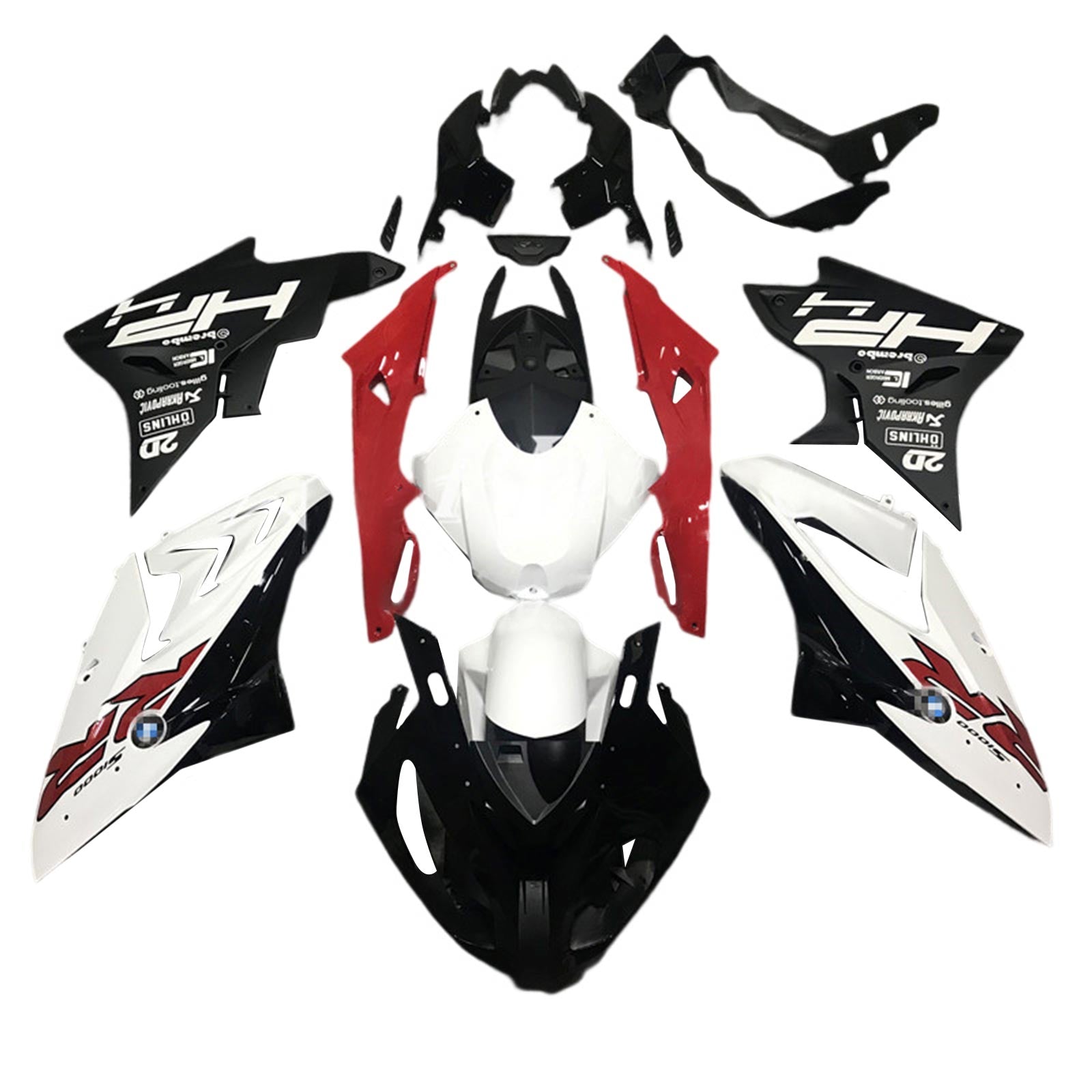 2015-2016 BMW S1000RR Fairing Kit Bodywork Plastic ABS