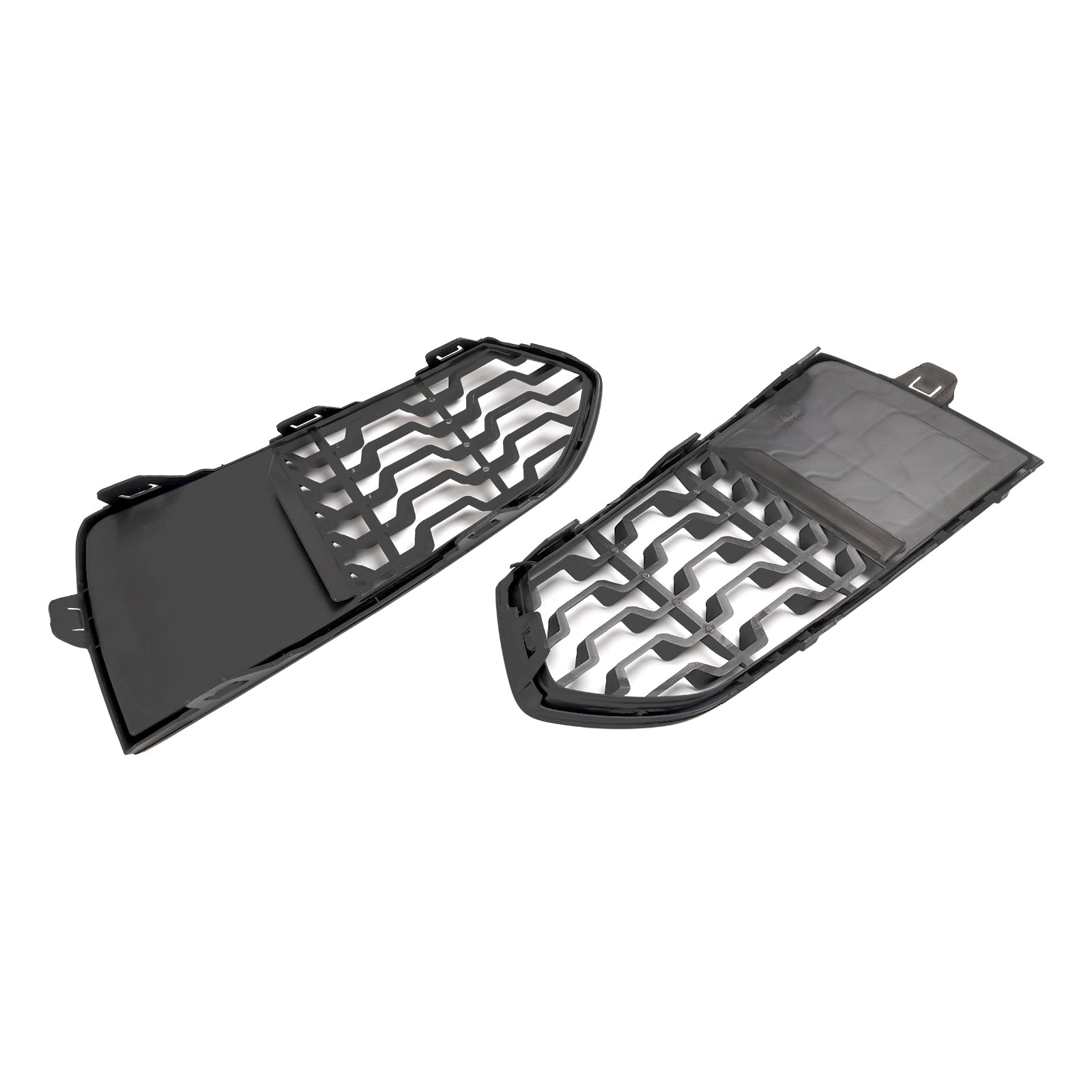 2014-2017 BMW 2-Series F23 Front Bumper M Fog Light Grilles Grill 2PCS
