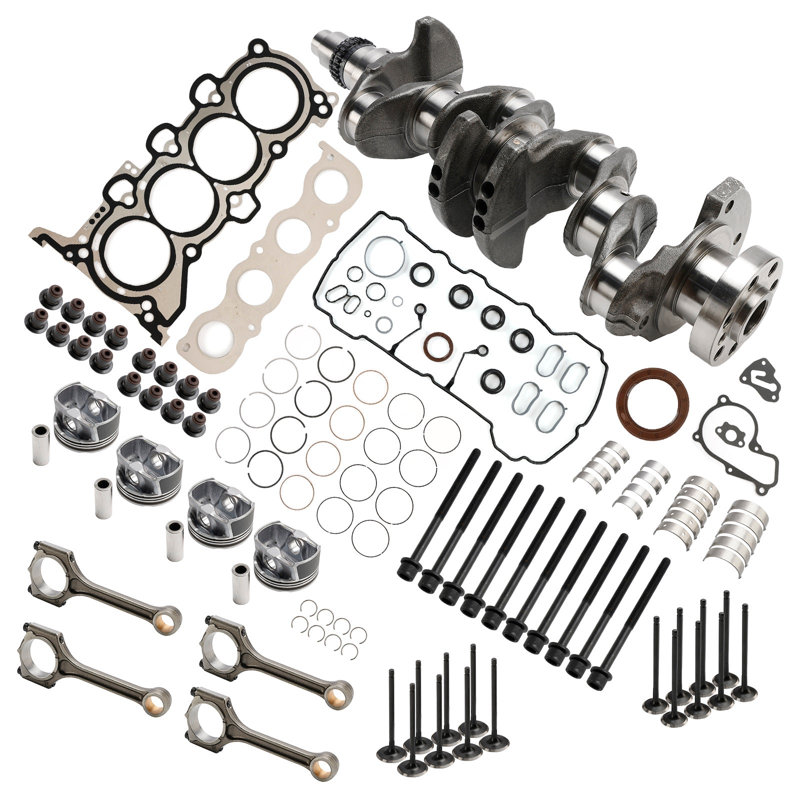 2014?C2020 Hyundai Creta (GS) () G4NA 2.0L Engine Rebuild Kit Crankshaft Con Rods Gasket Kit