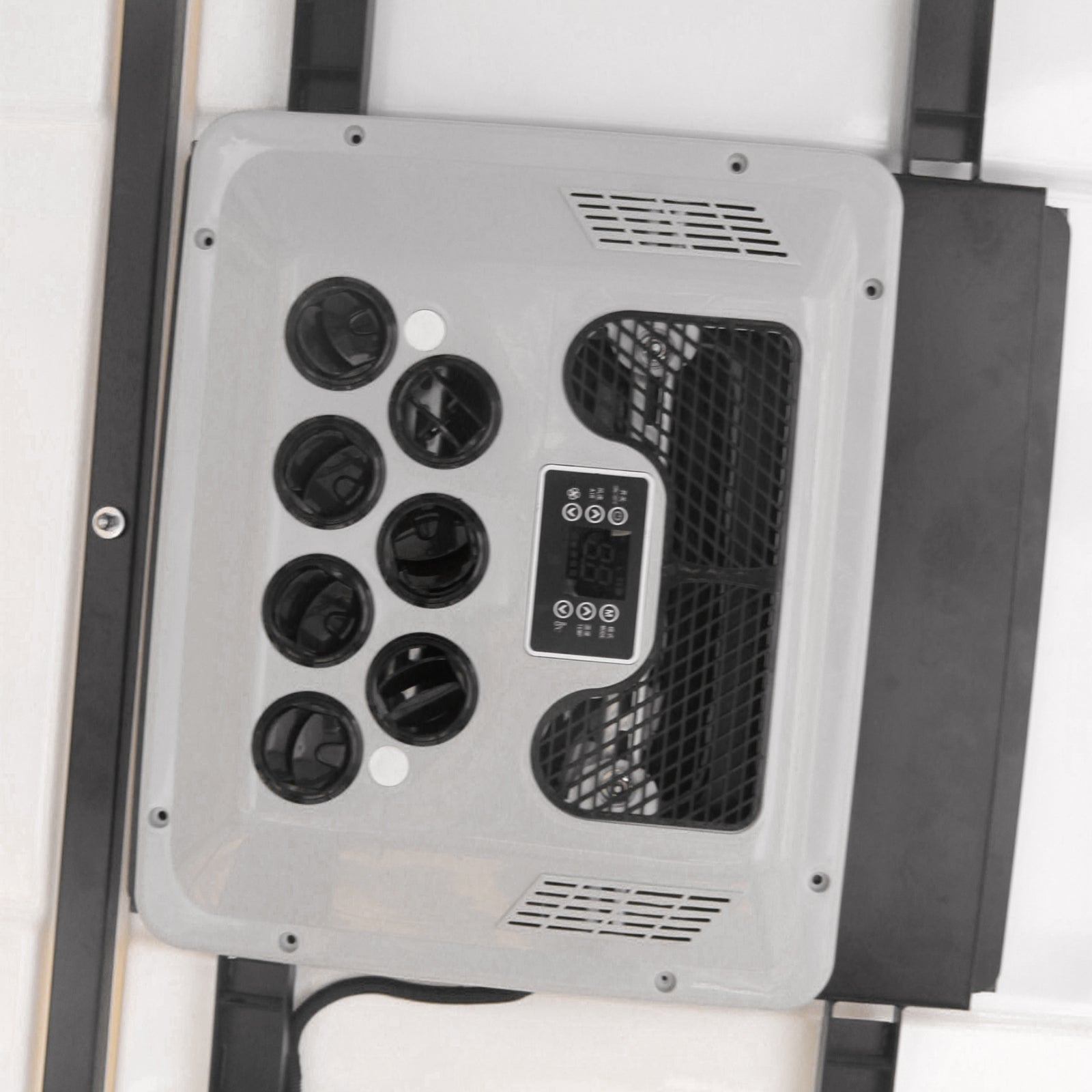 24V RV Air Conditioner Heat Pump Non-Ducted Unit Heater/Cooling For Campers RV