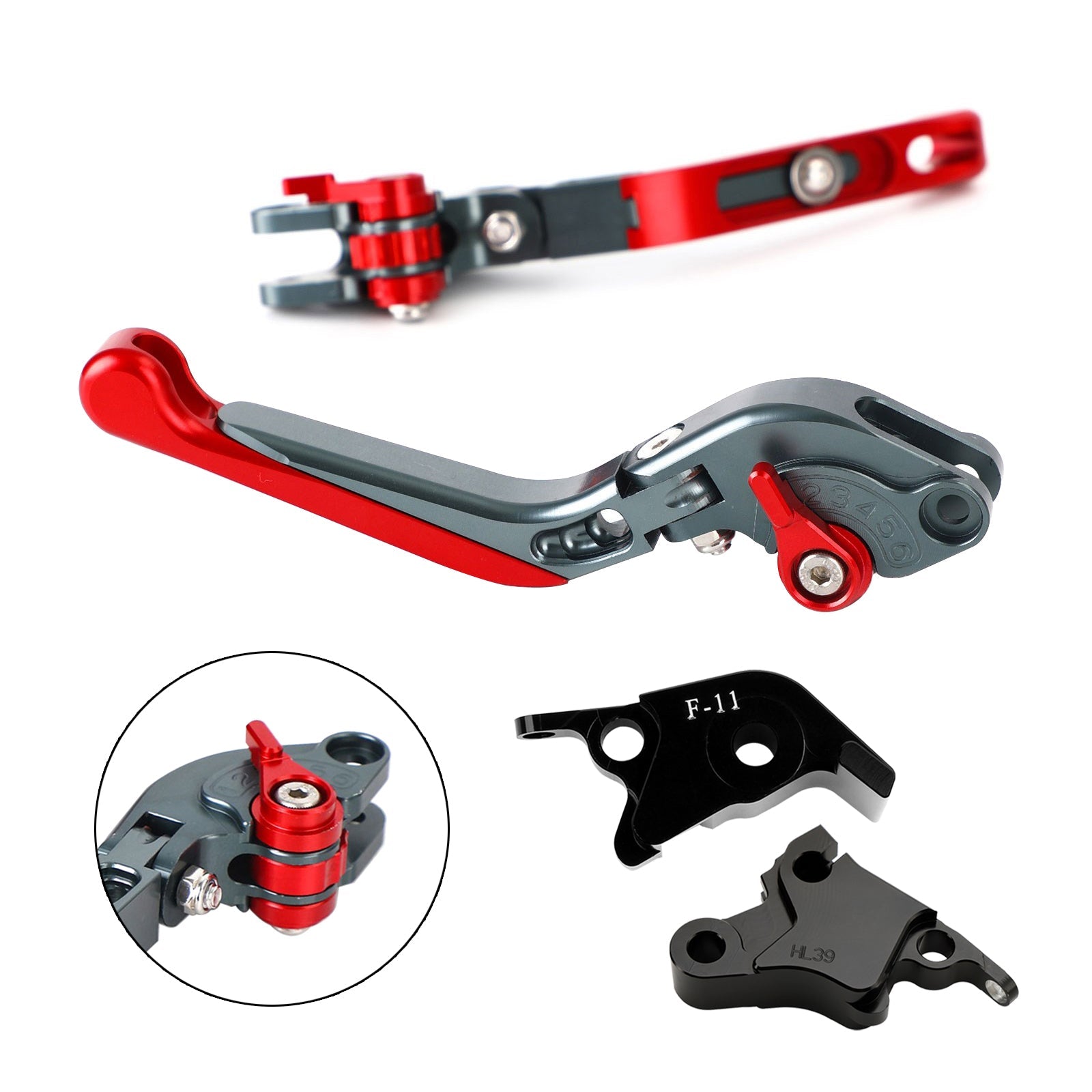 2021-2022 CFMOTO 700CL-X Sport Adjustable Clutch Brake Lever