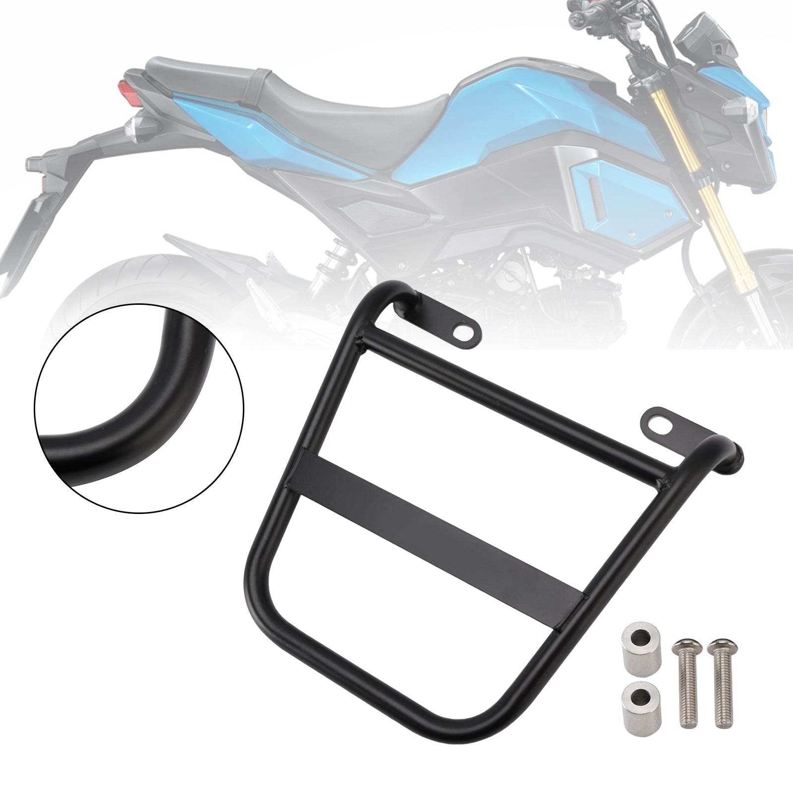 2021-2025 Honda Grom Msx Luggage Rack Side Saddle Bag Mount Bracket Left Right