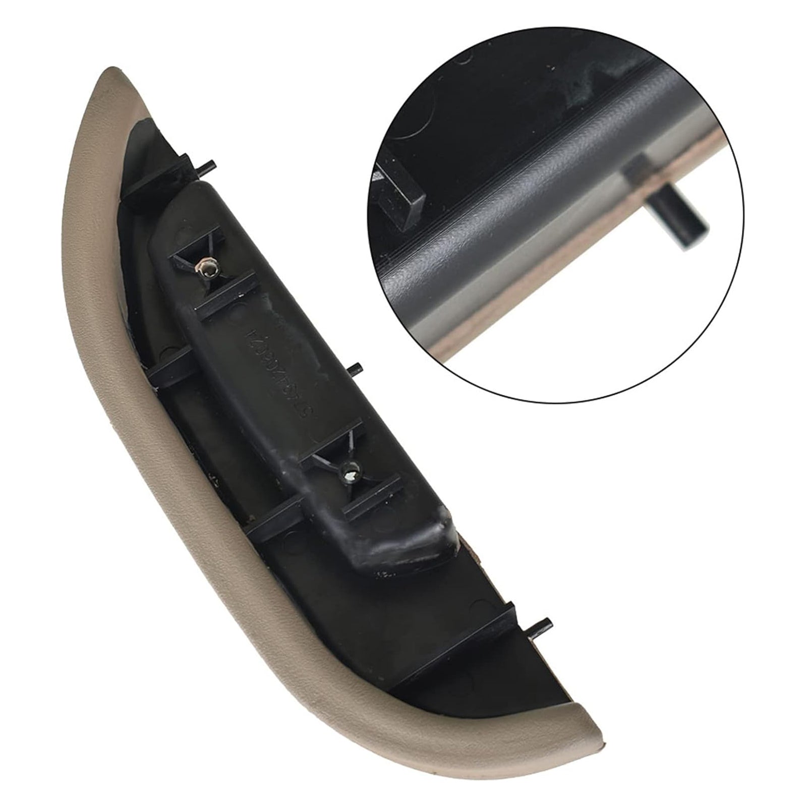 2PCS Door Armrest Pull Handle Cover For Chevy GMC Savana Van 1996-2002 Tan