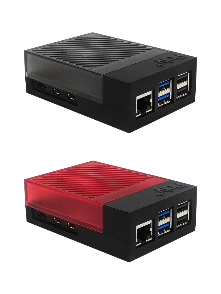 Raspberry Pi 5 POLY5+ Case Argon POLY 5+ Box Compatible with PWM Cooling Fan ABS