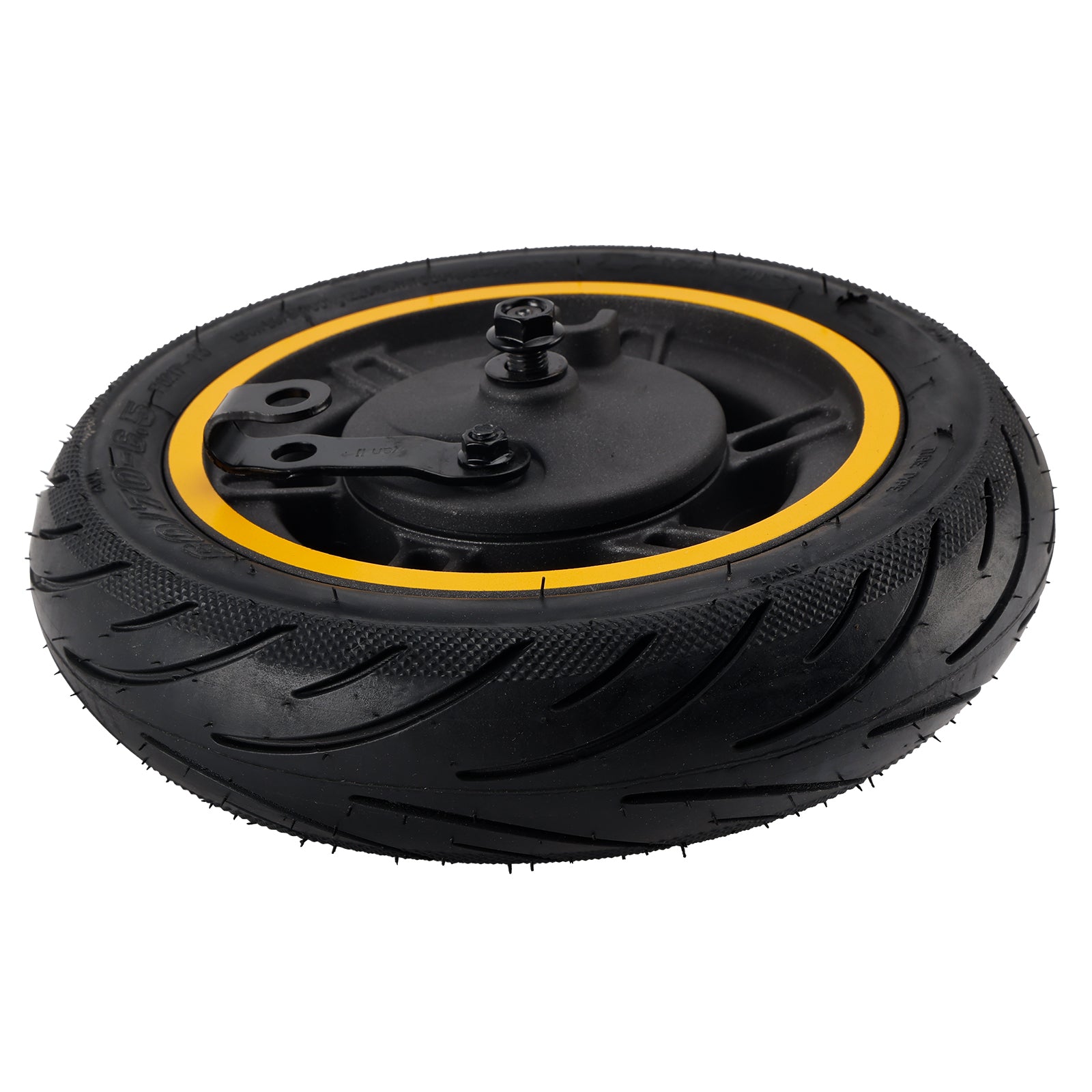 10" Solid Tire Front Wheel 60/70-6.5 Scooter Replacement for Ninebot Max G30
