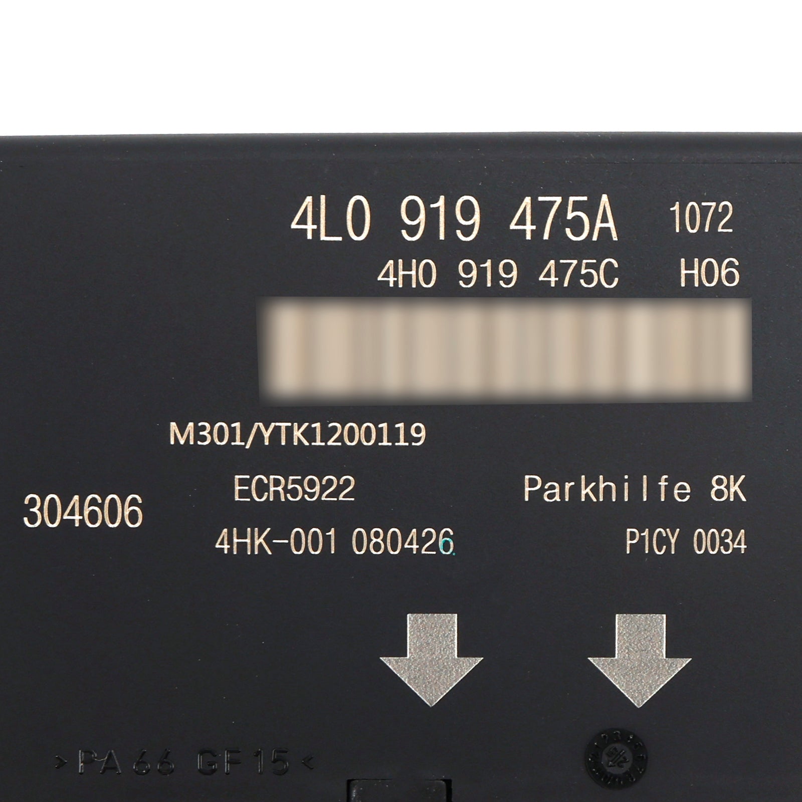 Parking Aid Control Module 4L0919475A for Audi Q7 4L 2013-2015