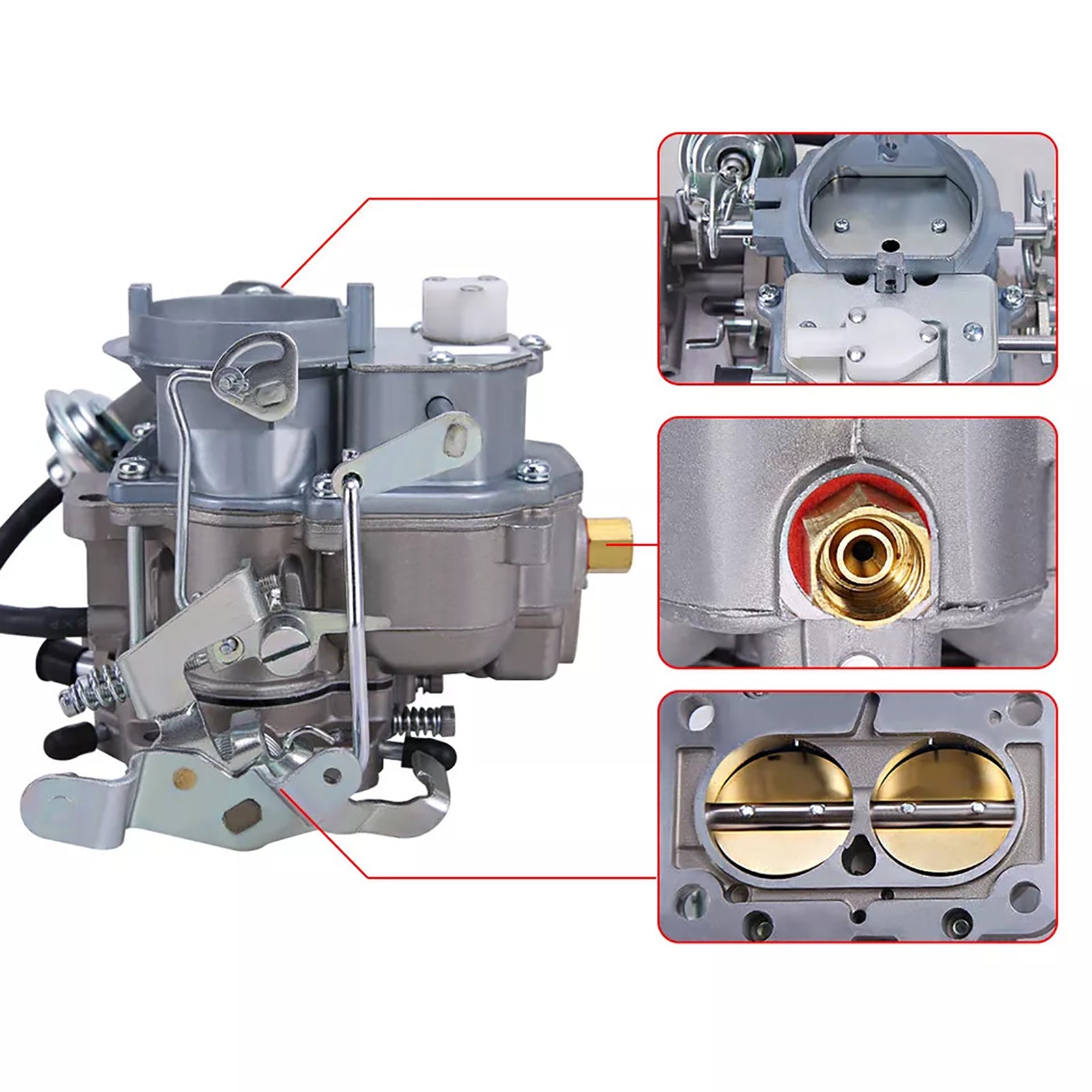 1987-1988 Jeep Wrangler 2 BBL Carburetor 1806449