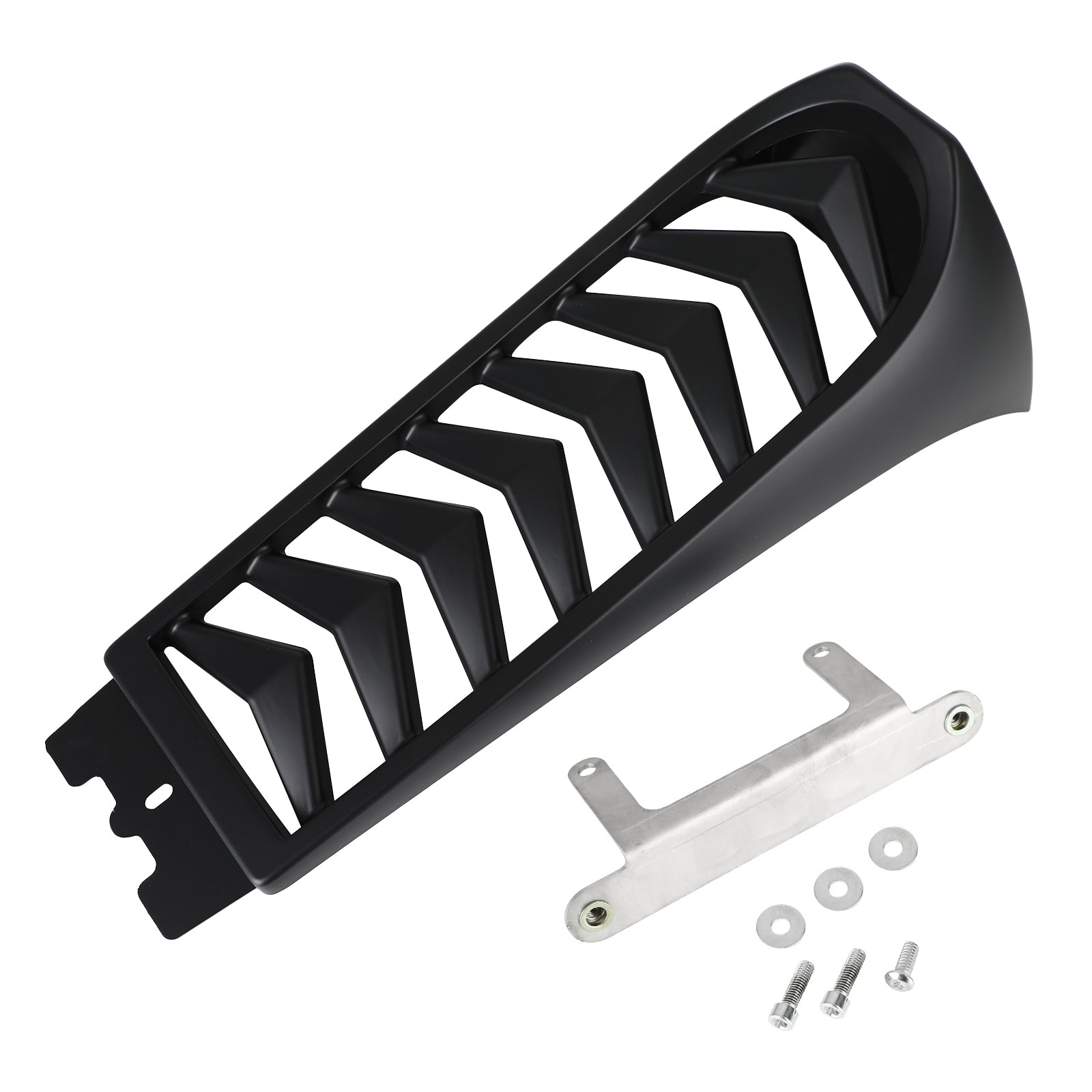 2018-2022 Softail Breakout Fat Bob Front Chin Spoiler Lower Radiator Cover Black
