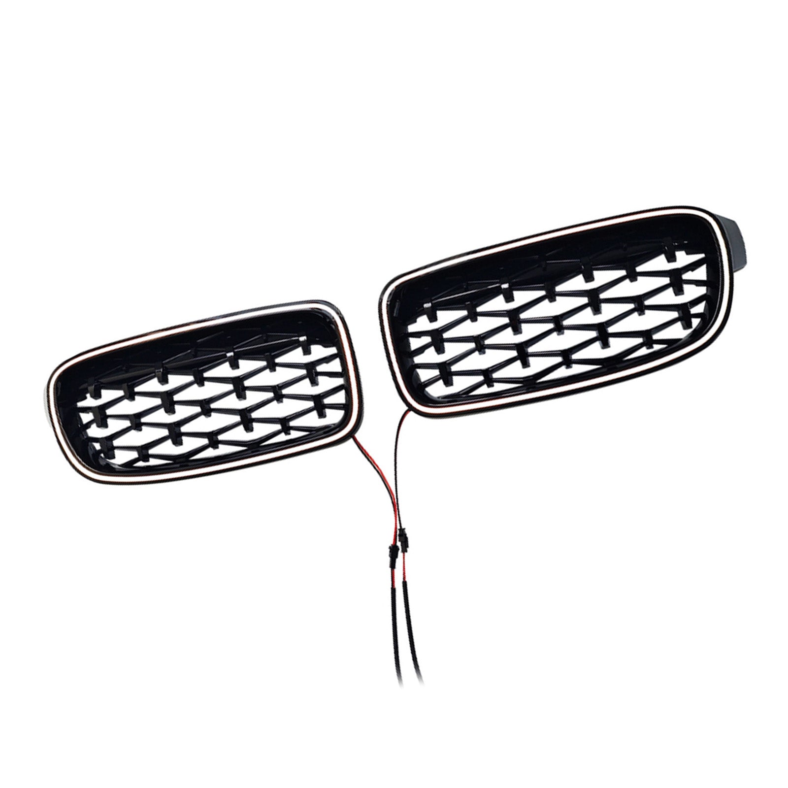 Diamond Front Kidney Grille Grill Fit BMW 3 Series F30 F31 F35 2012-2019