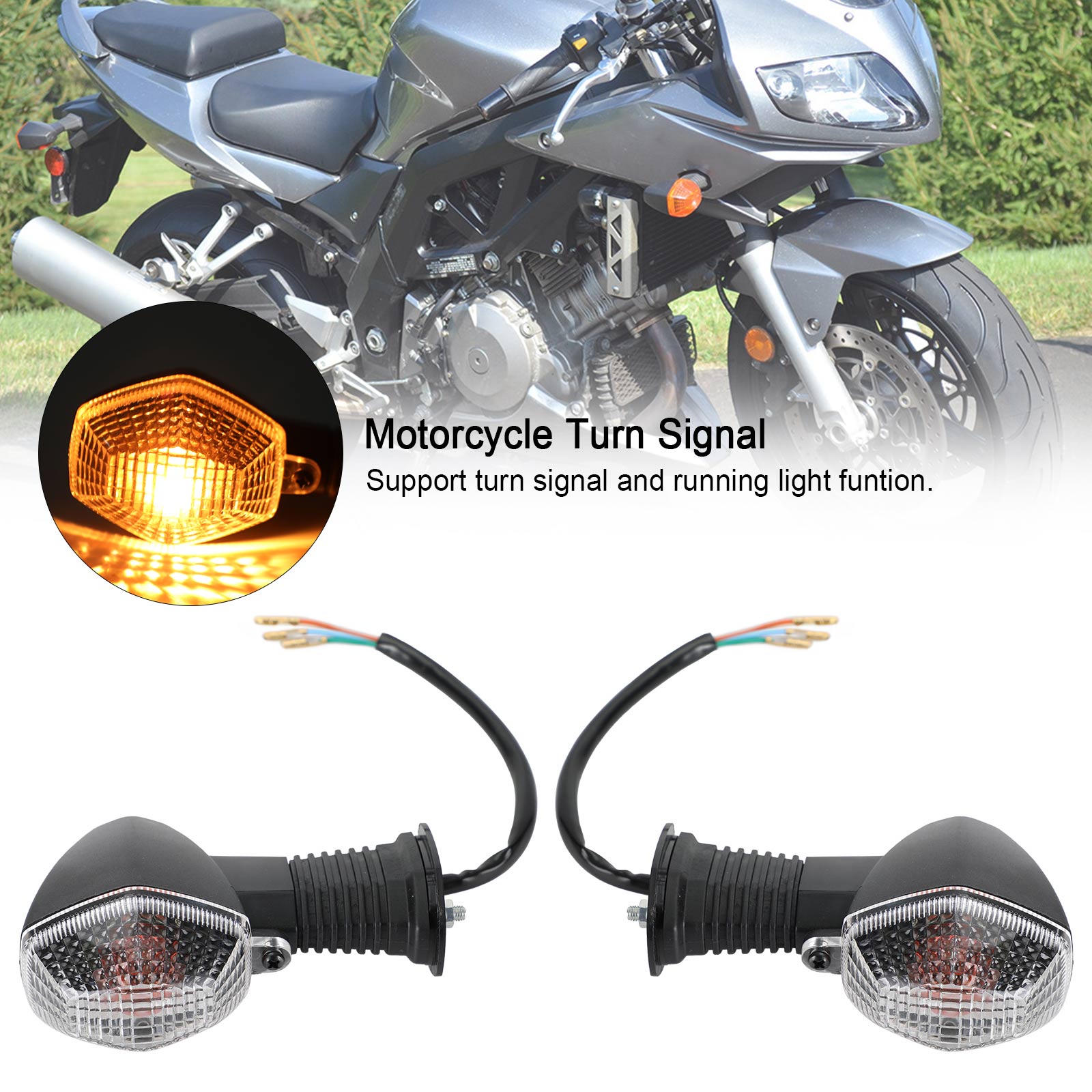 Turn Signal Blinker Indicator Lights for Suzuki GSX-R 1000 2001-2004