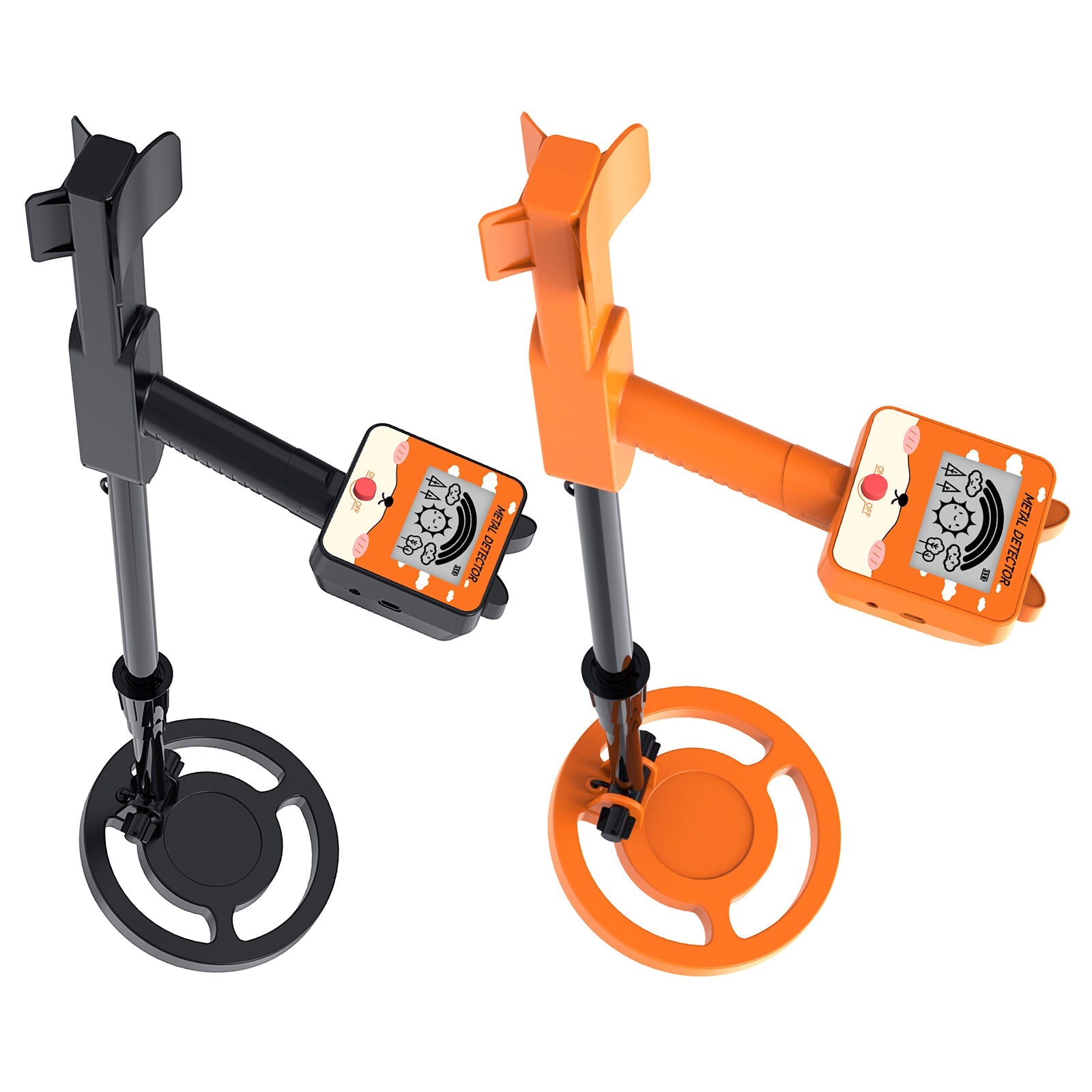 GT260 Kids Child Treasure Seeker Beginners Metal Detector Waterproof 6.3" Coil