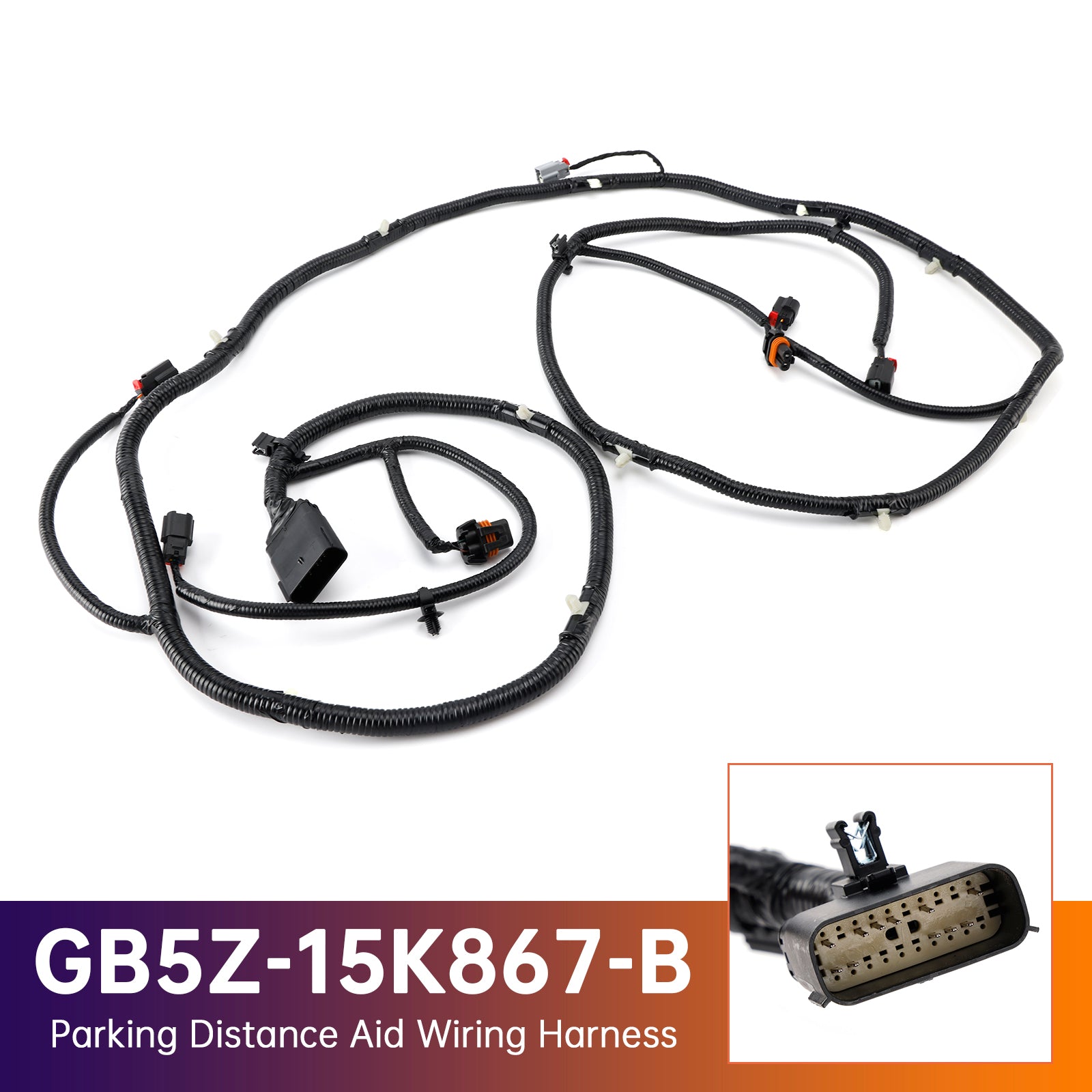 Parking Distance Aid Wiring Harness for Ford Explorer 2016-2017 GB5Z-15K867-B