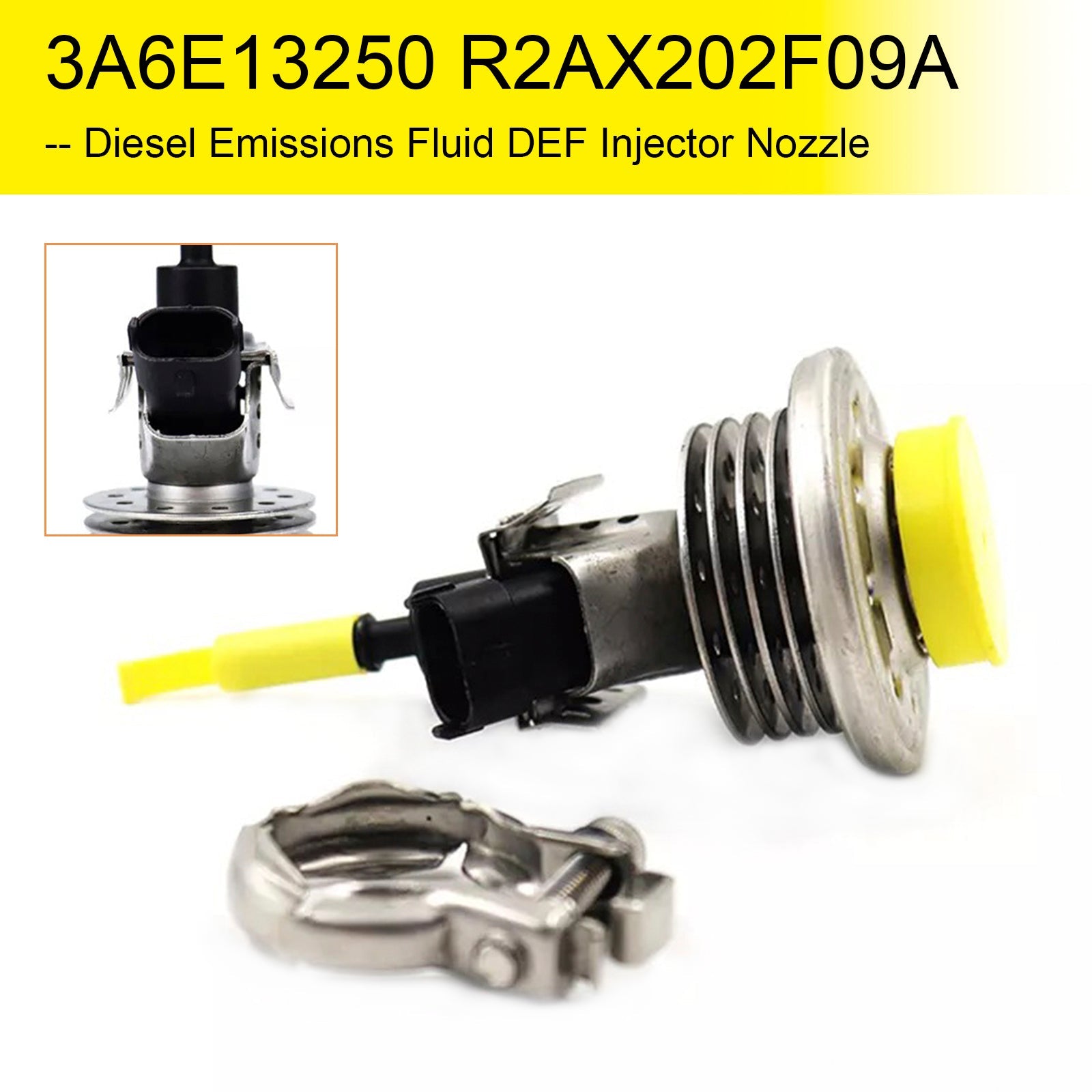 Diesel Emissions Fluid DEF Injector Nozzle for Land Rover 3A6E13250 R2AX202F09A