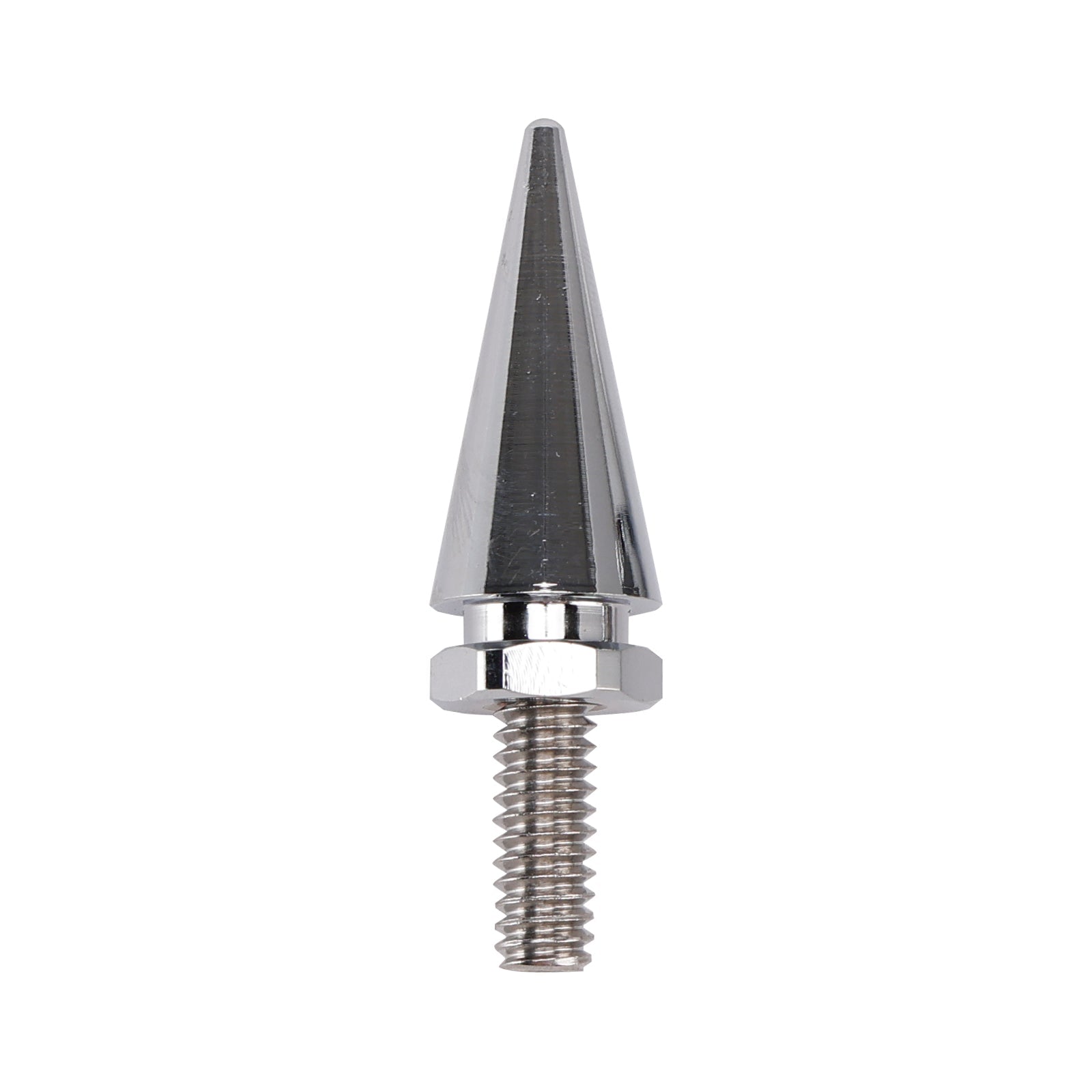 3 Spiked Windshield Bolts Silver For Electra Glide Tri Glide Street Glide 14-25
