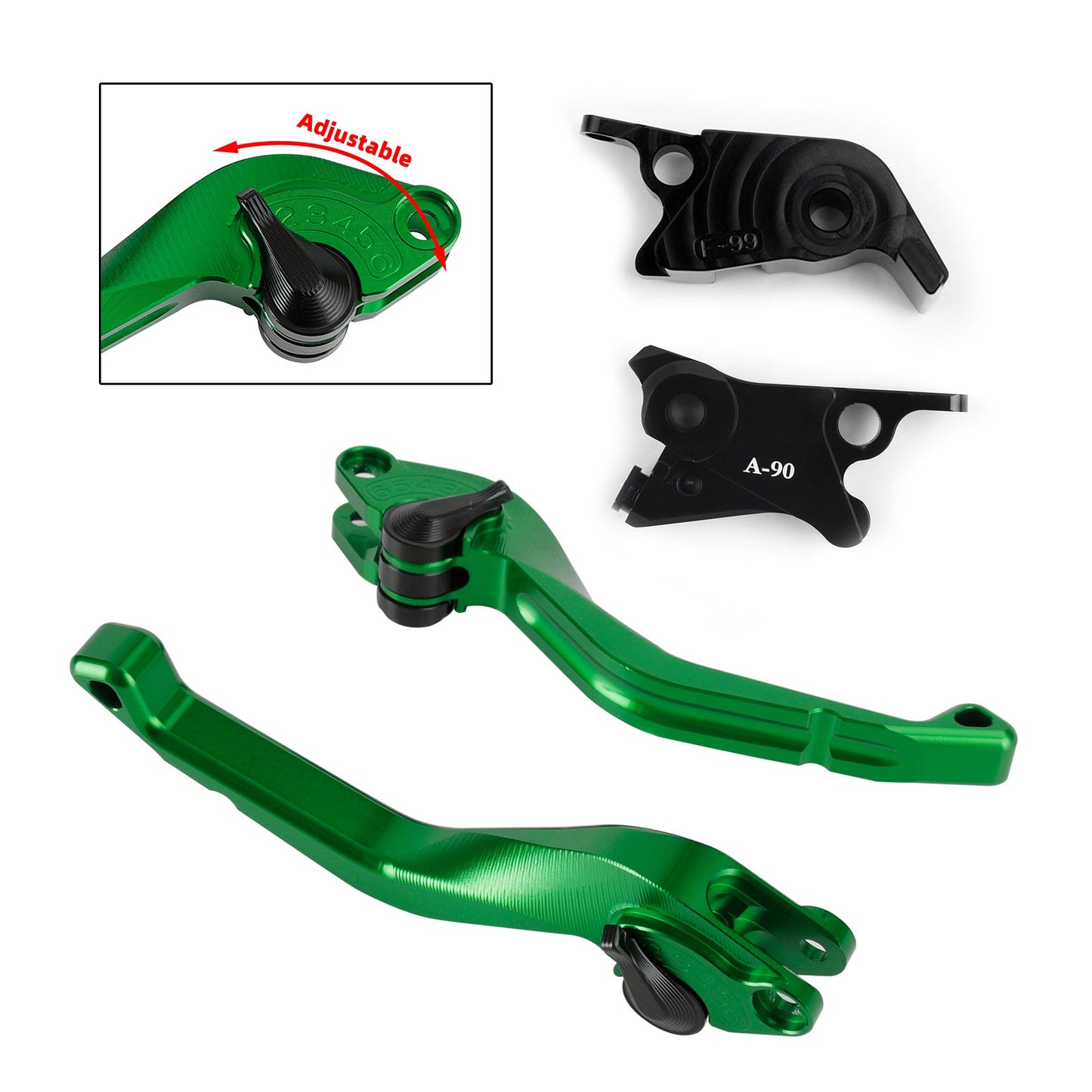 CNC Short Clutch Brake Lever fit for 690 R 2014-2017